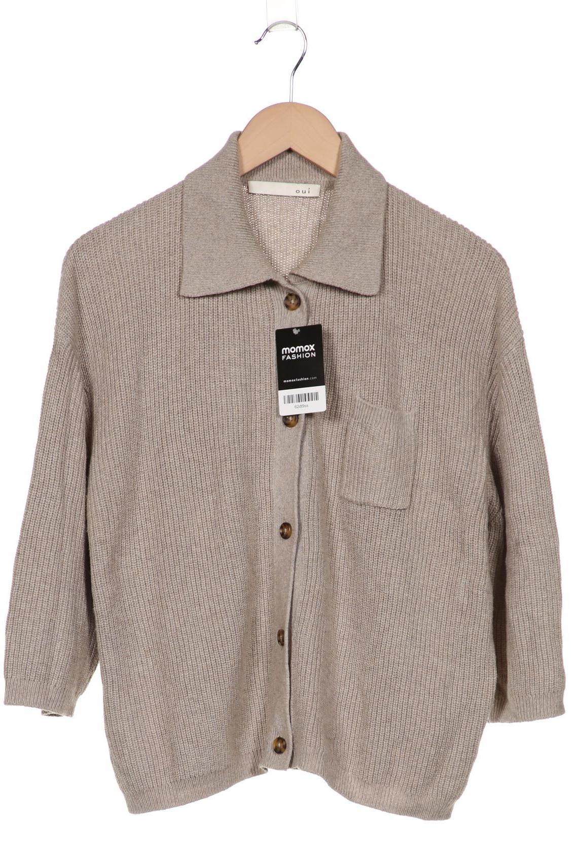 

Oui Damen Strickjacke, beige