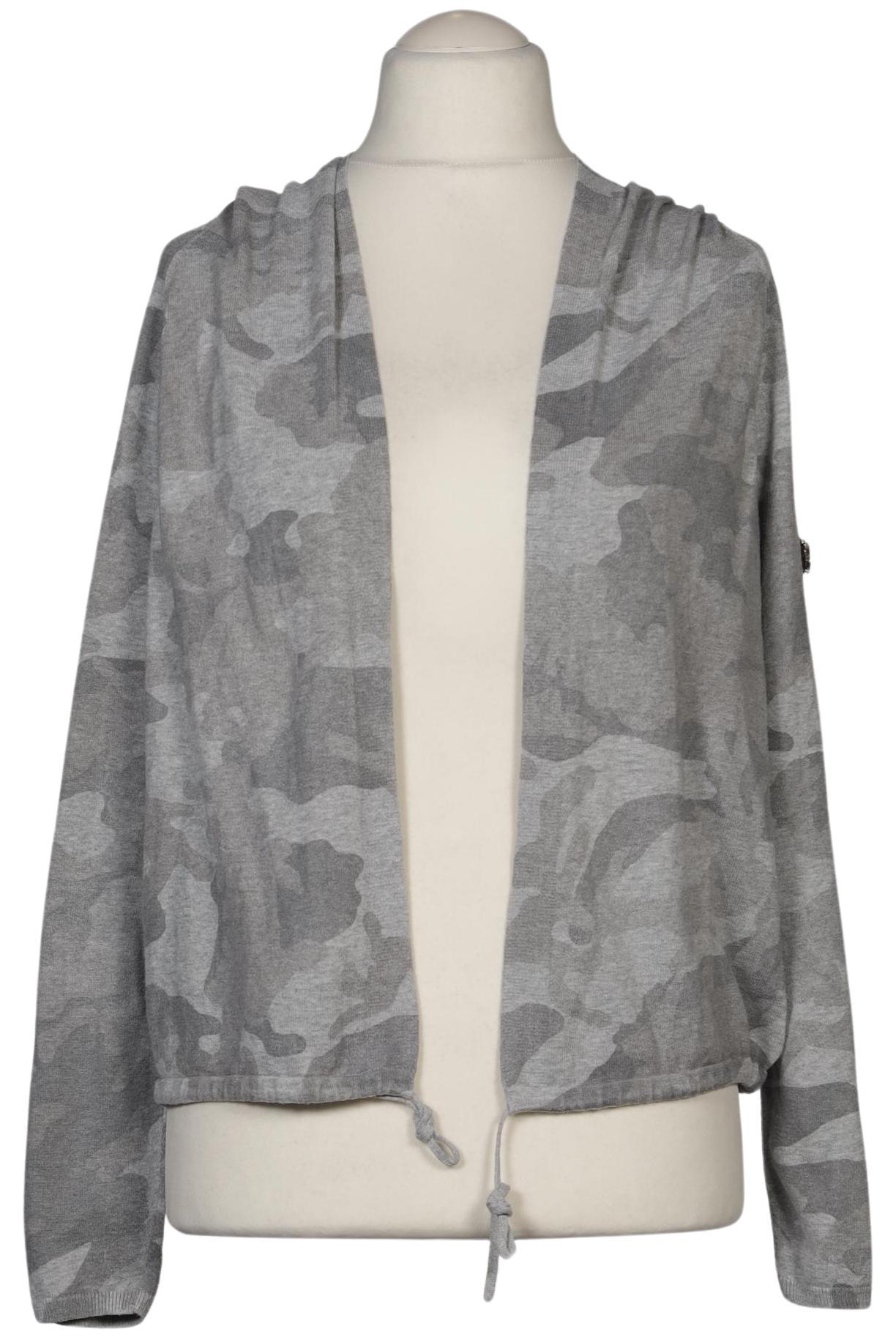 

Oui Damen Strickjacke, grau, Gr. 40