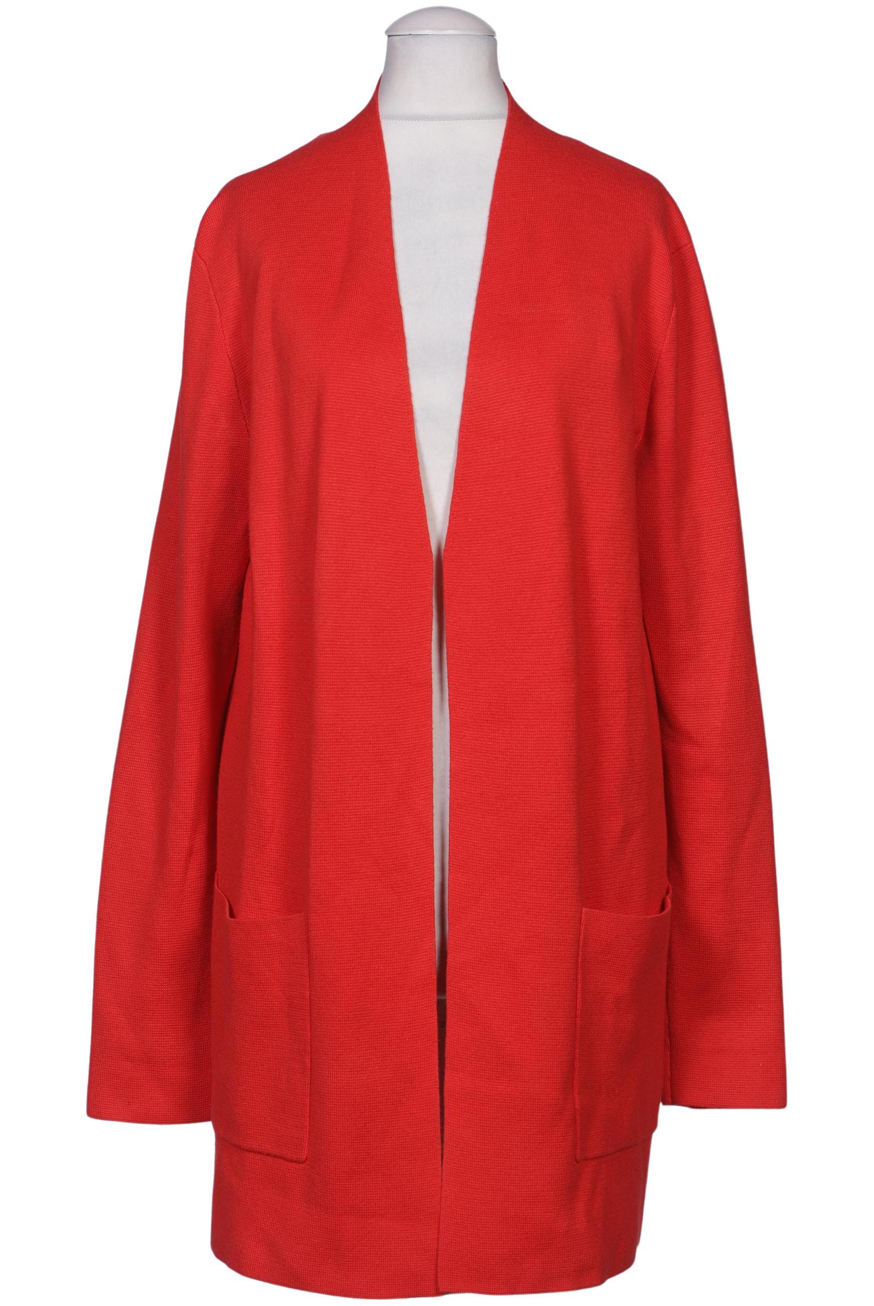 

Oui Damen Strickjacke, rot, Gr. 36