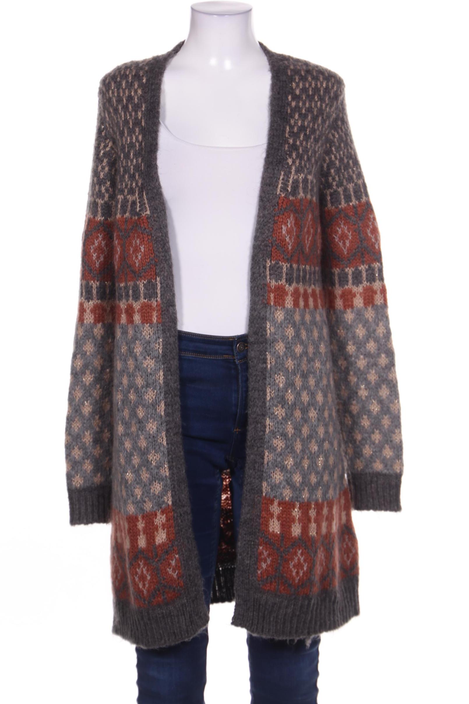 

Oui Damen Strickjacke, grau