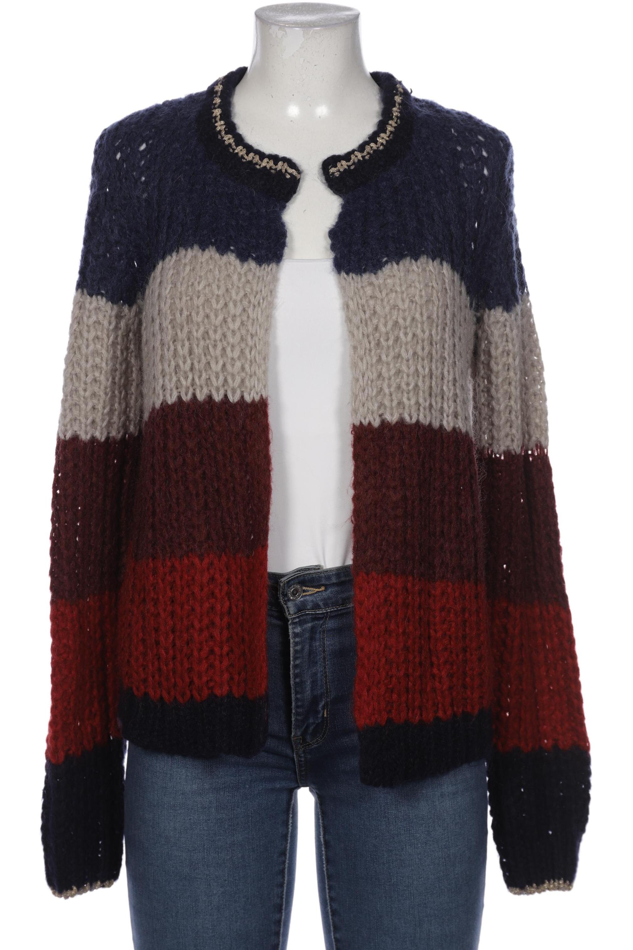 

Oui Damen Strickjacke, mehrfarbig, Gr. 38