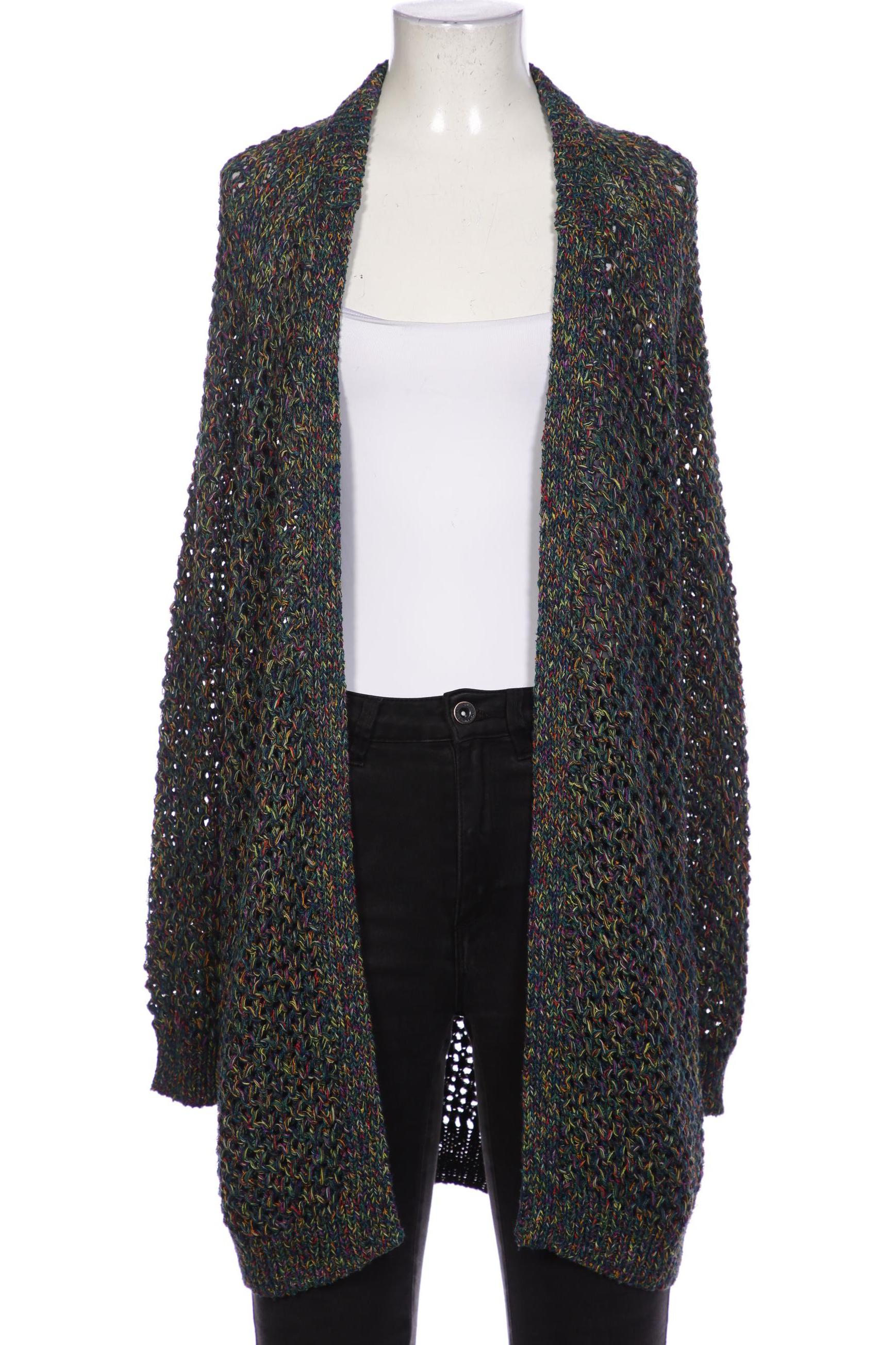 

Oui Damen Strickjacke, grün, Gr. 34