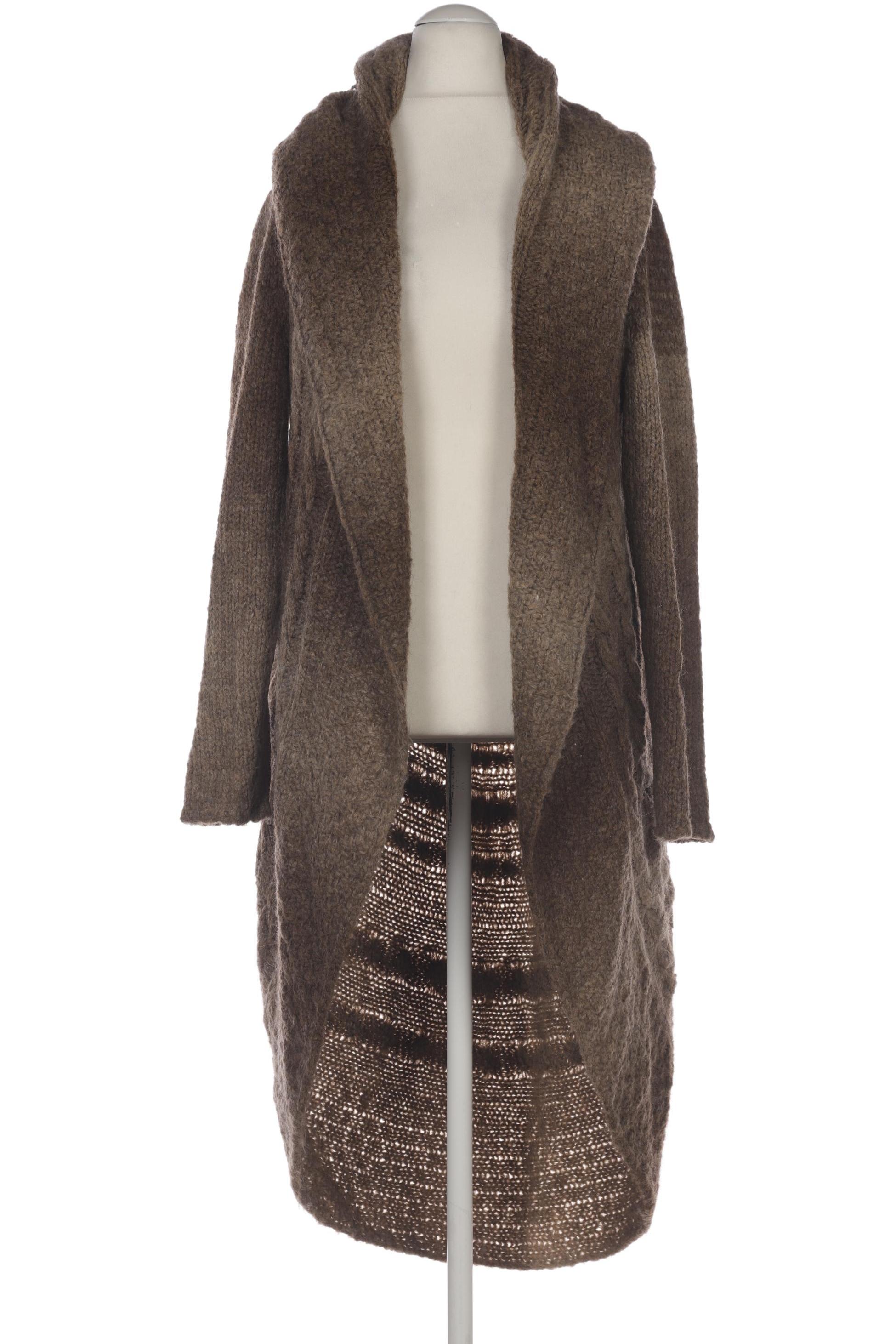 

Oui Damen Strickjacke, braun, Gr. 38
