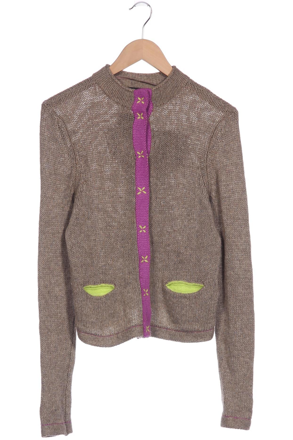 

Oui Damen Strickjacke, braun, Gr. 36
