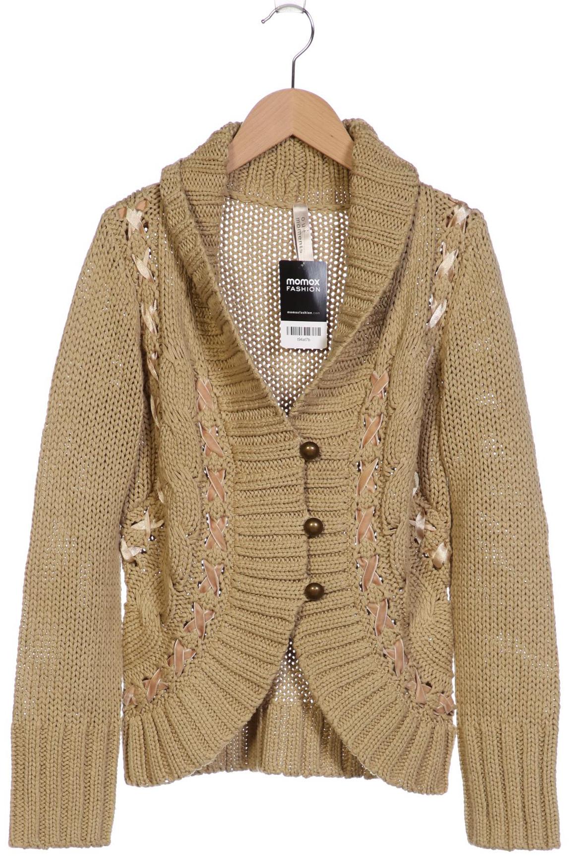 

Oui Damen Strickjacke, braun, Gr. 36