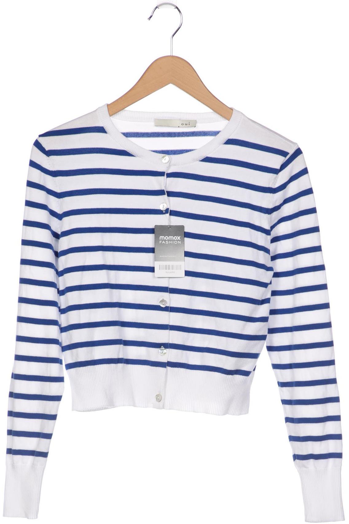 

Oui Damen Strickjacke, weiß