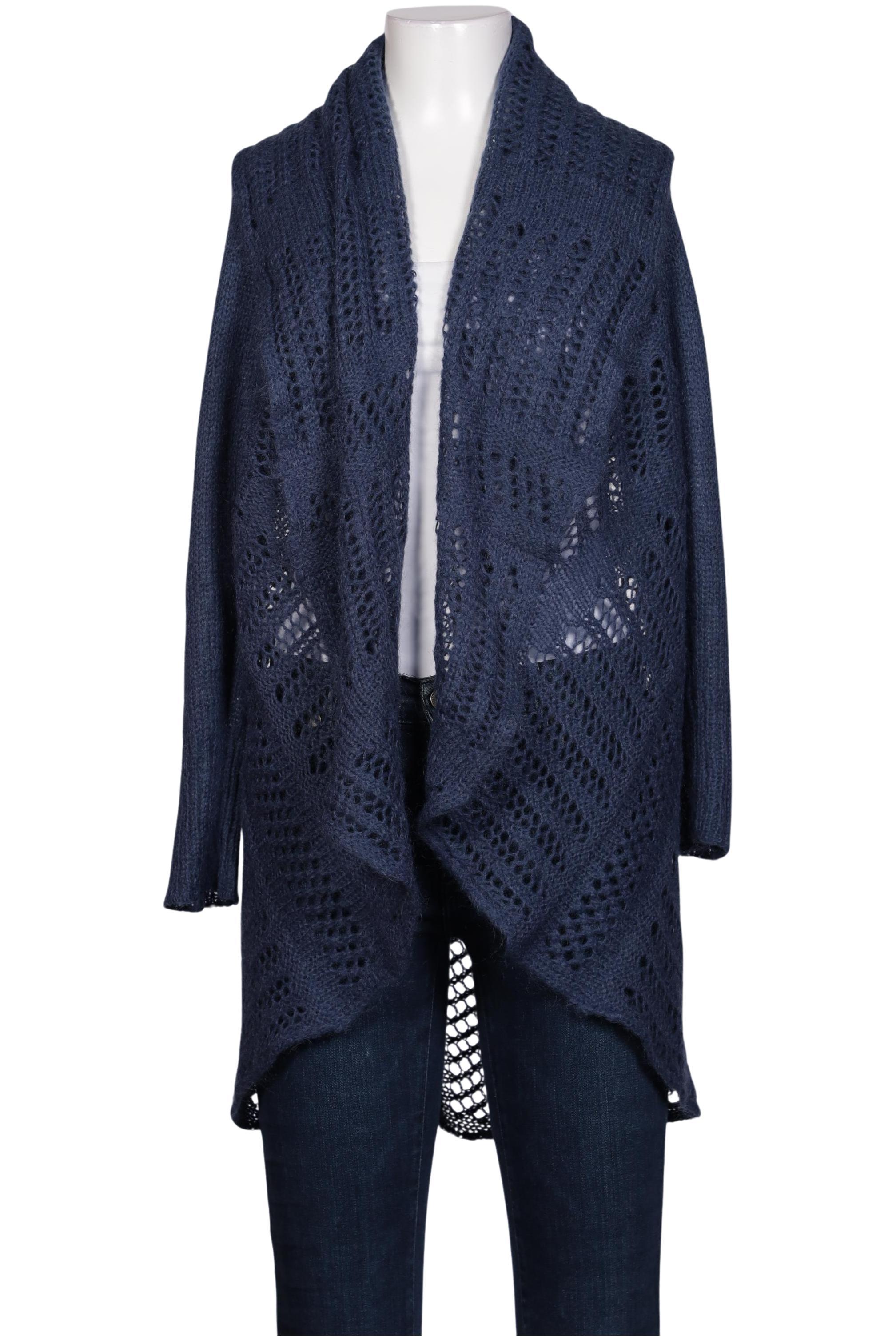 

Oui Damen Strickjacke, marineblau, Gr. 40