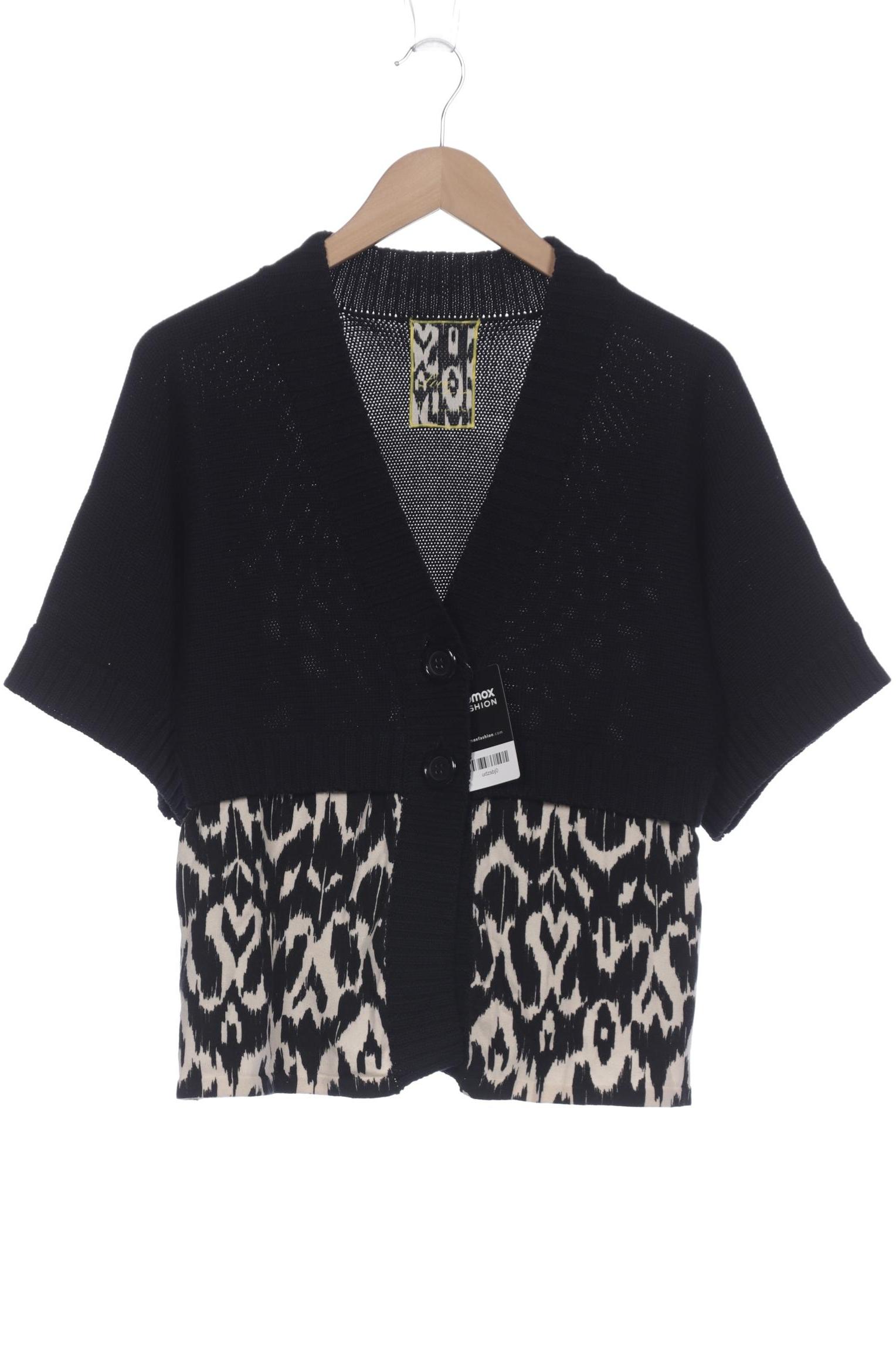 

Oui Damen Strickjacke, schwarz, Gr. 40