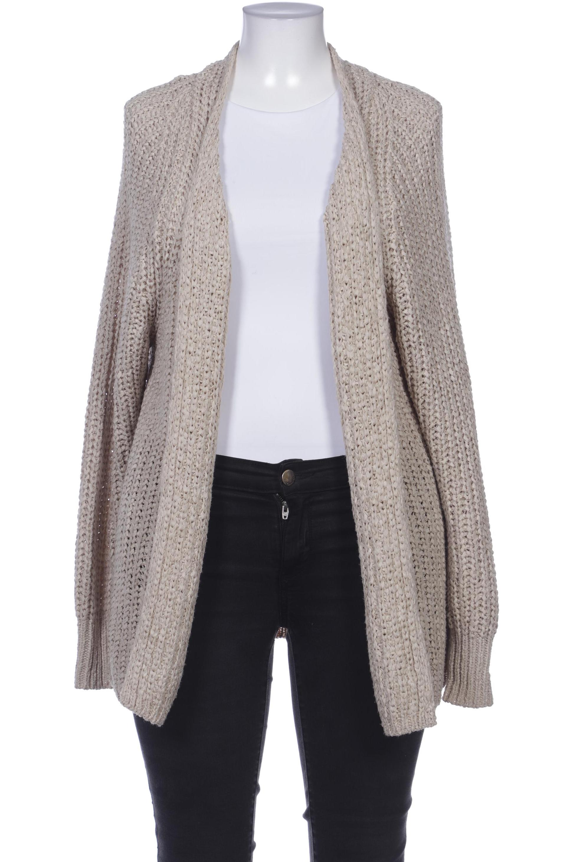 

Oui Damen Strickjacke, beige, Gr. 46