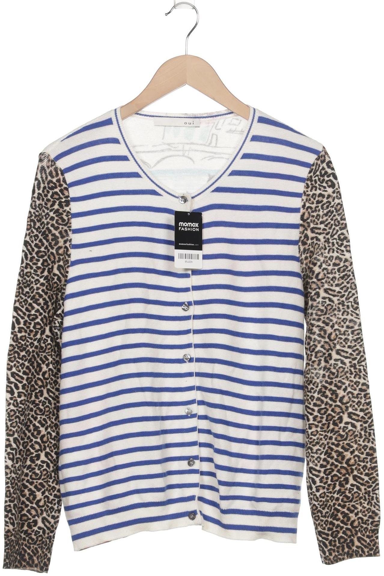 

Oui Damen Strickjacke, mehrfarbig, Gr. 42