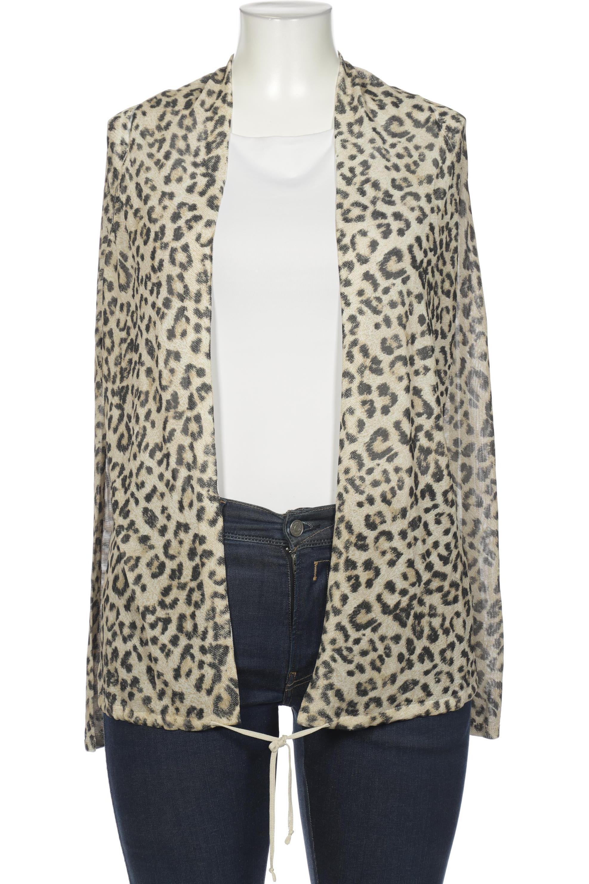 

Oui Damen Strickjacke, beige, Gr. 42