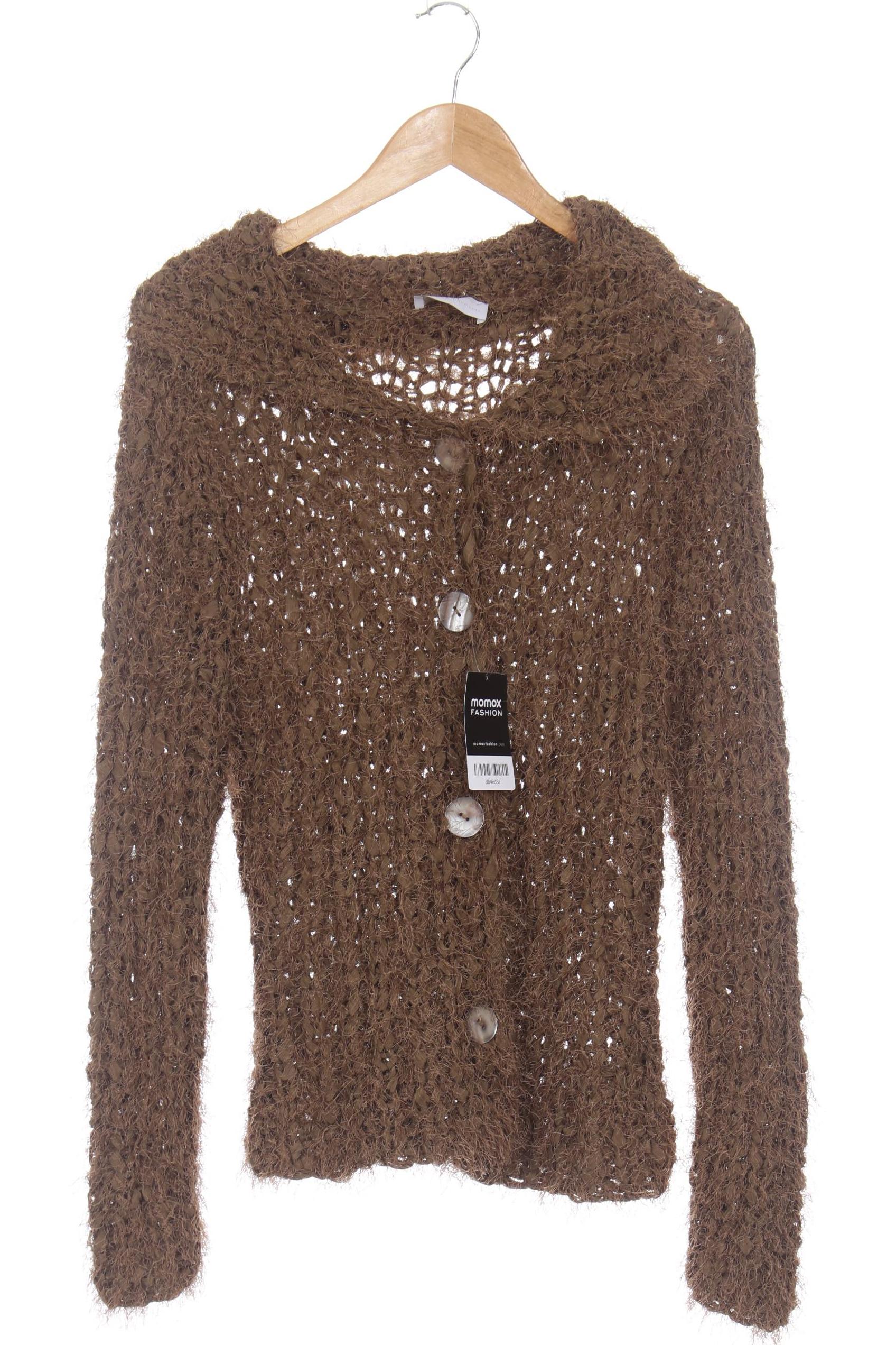 

Oui Damen Strickjacke, braun, Gr. 38