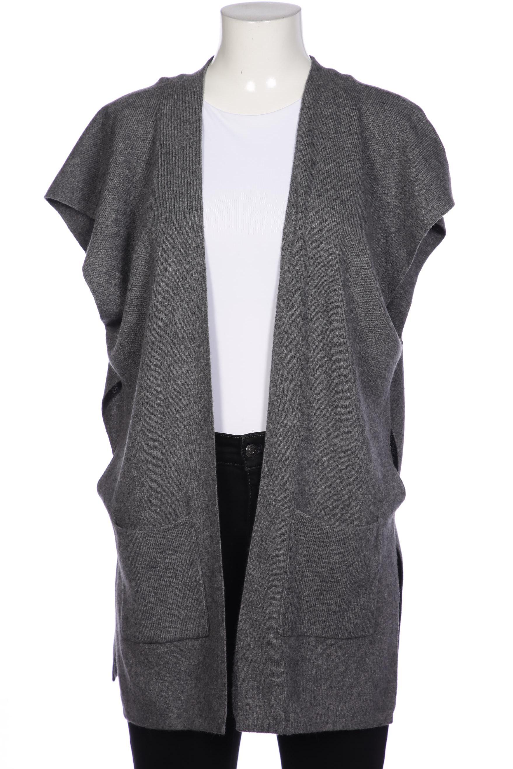 

Oui Damen Strickjacke, grau