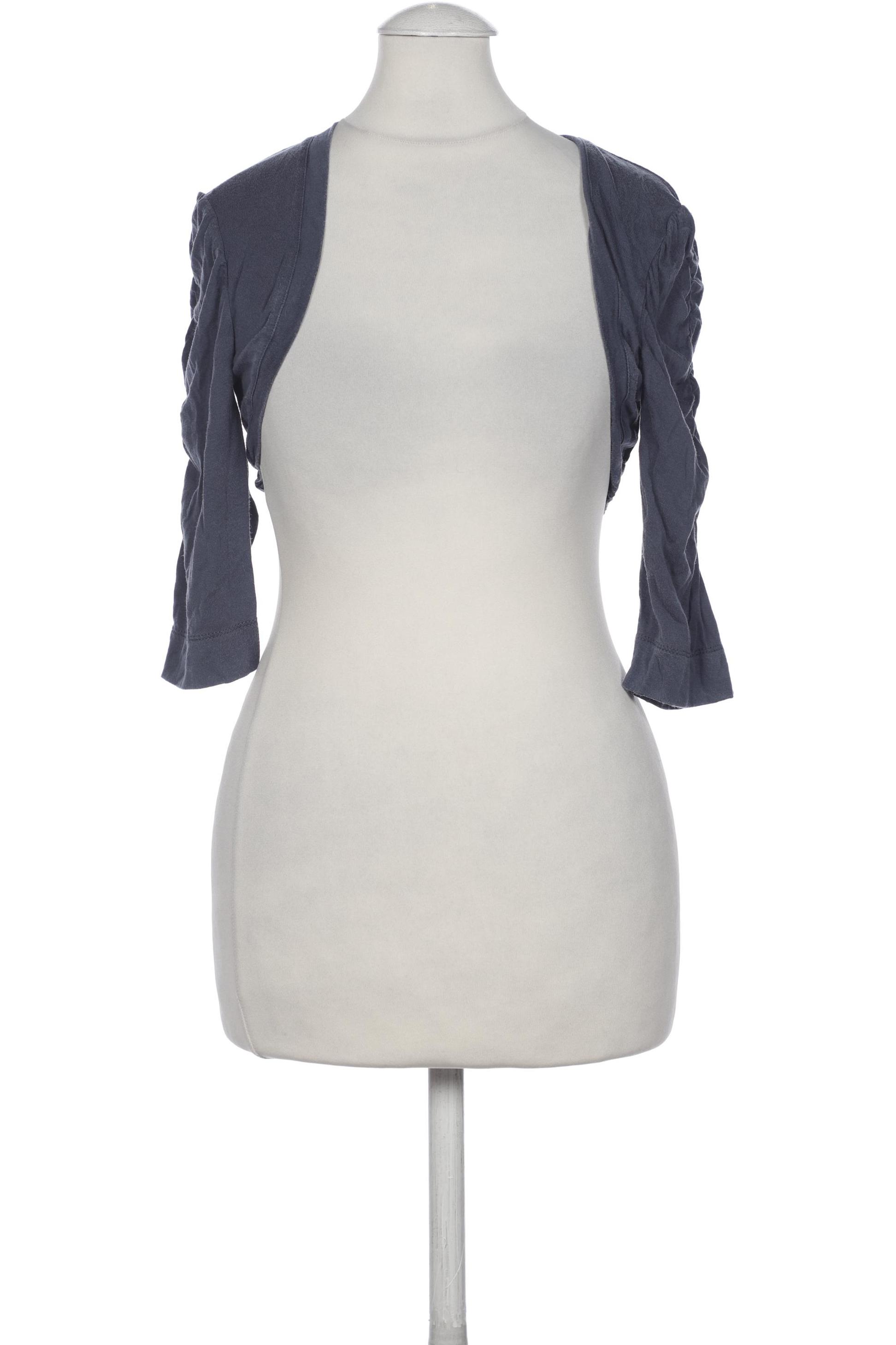 

Oui Damen Strickjacke, blau, Gr. 34