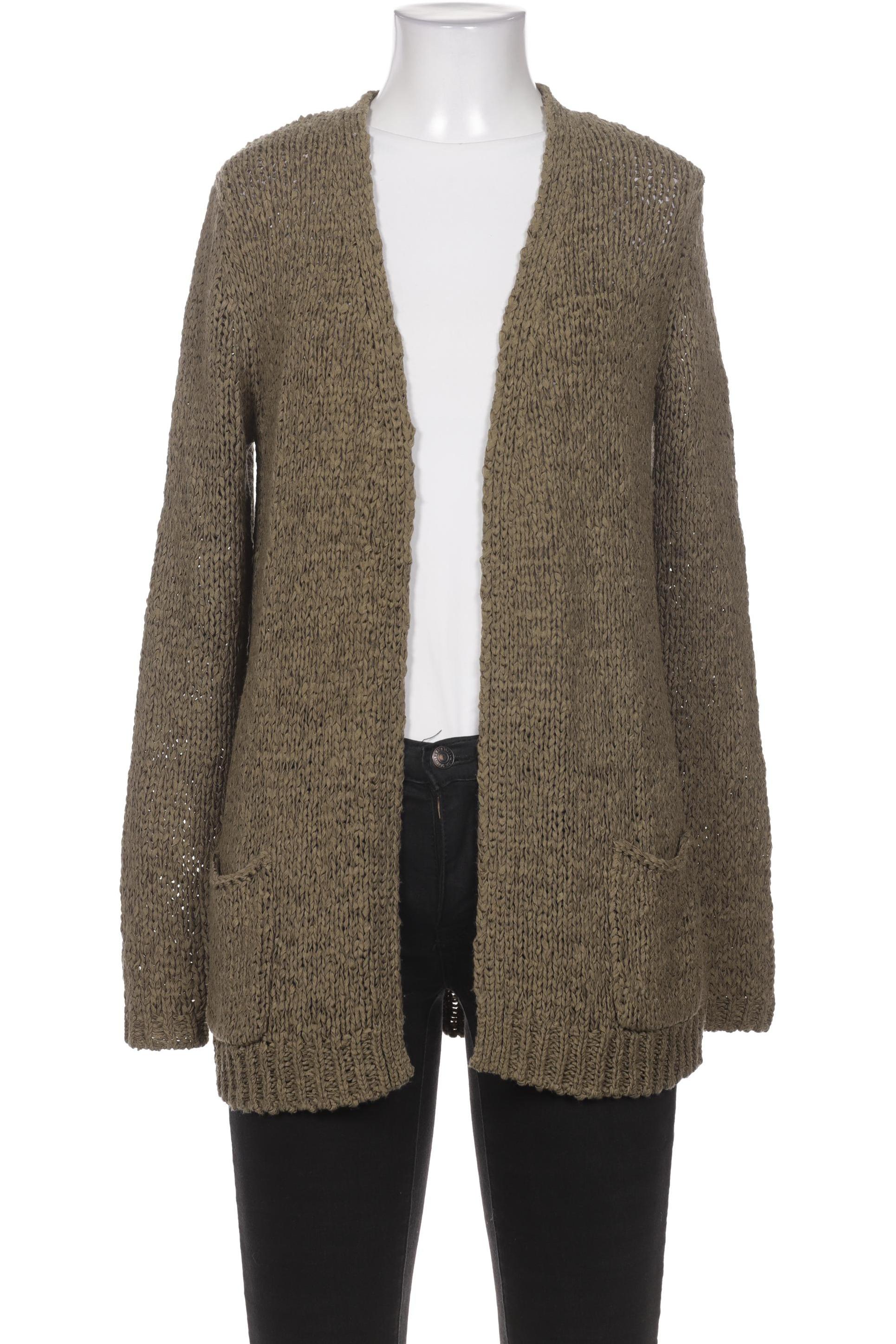 

Oui Damen Strickjacke, grün, Gr. 34