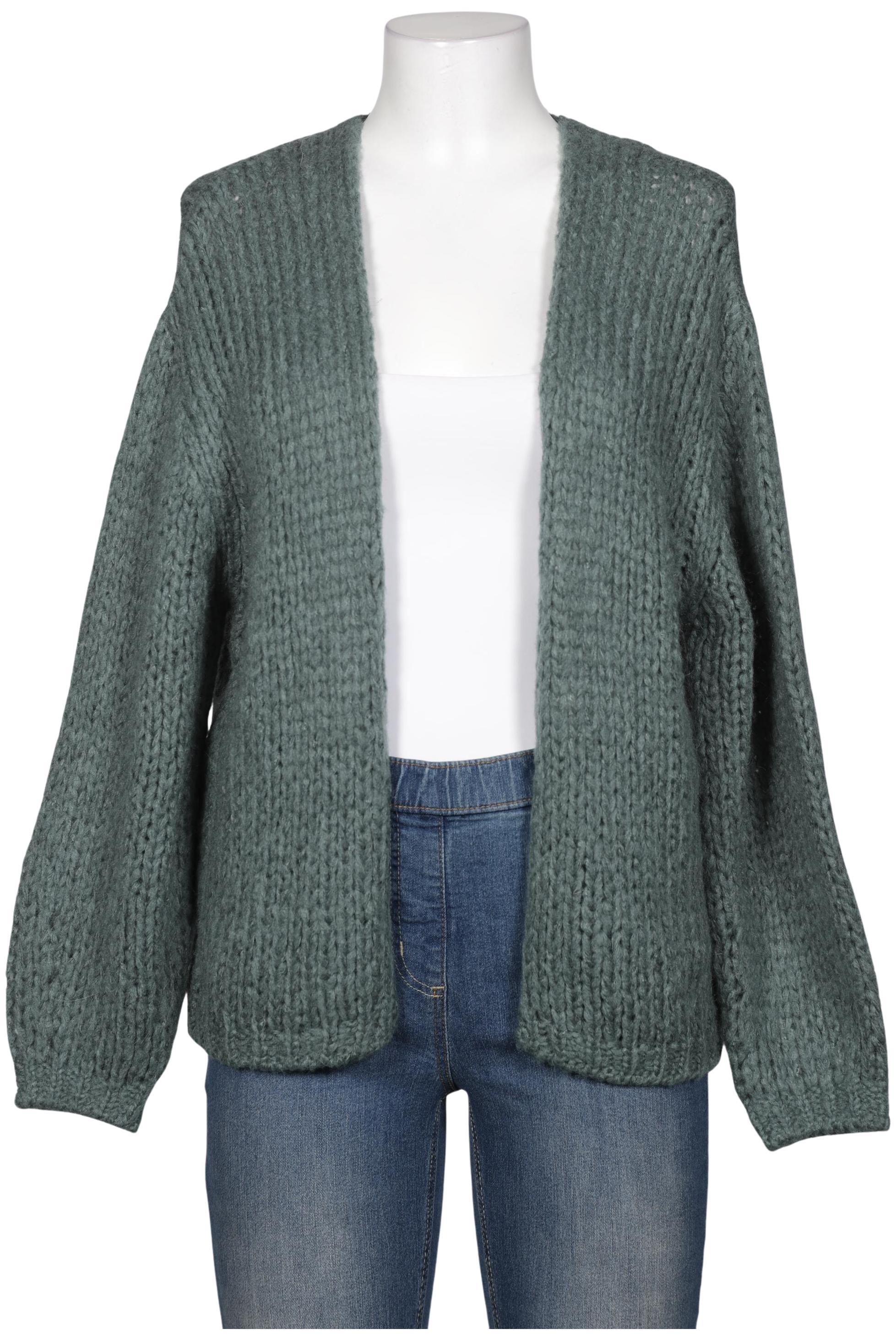 

Oui Damen Strickjacke, türkis, Gr. 38