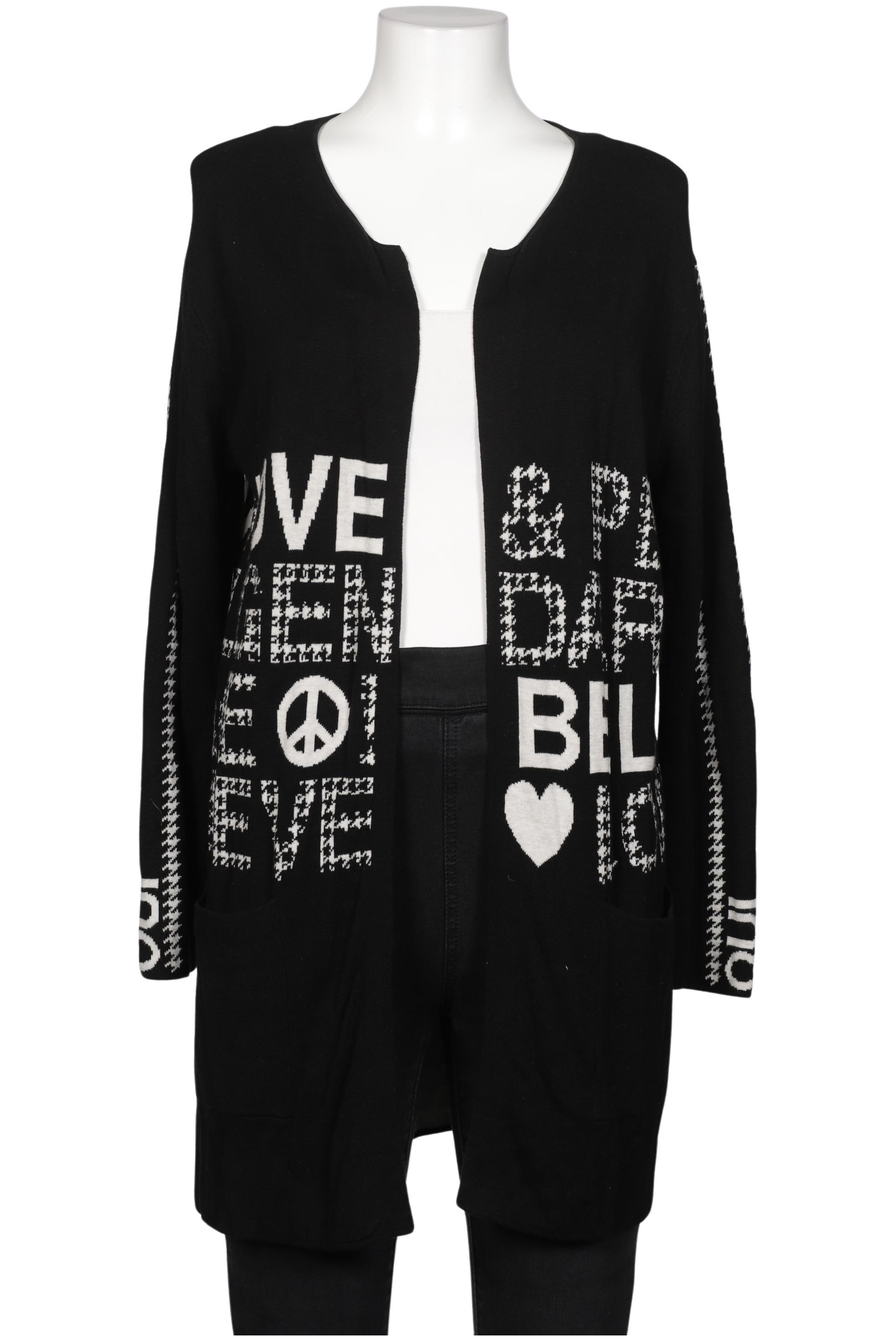 

Oui Damen Strickjacke, mehrfarbig, Gr. 38