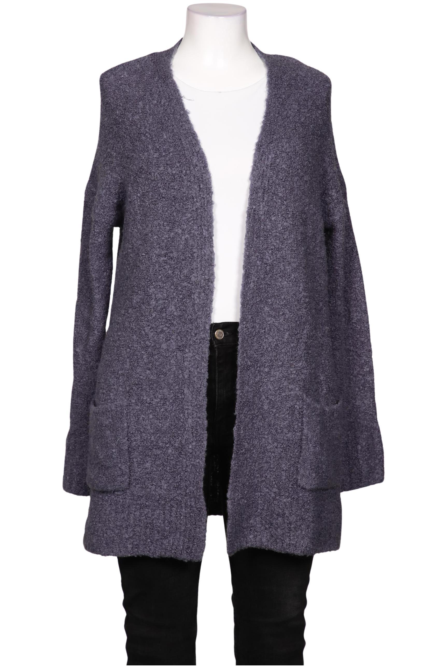 

Oui Damen Strickjacke, blau, Gr. 44