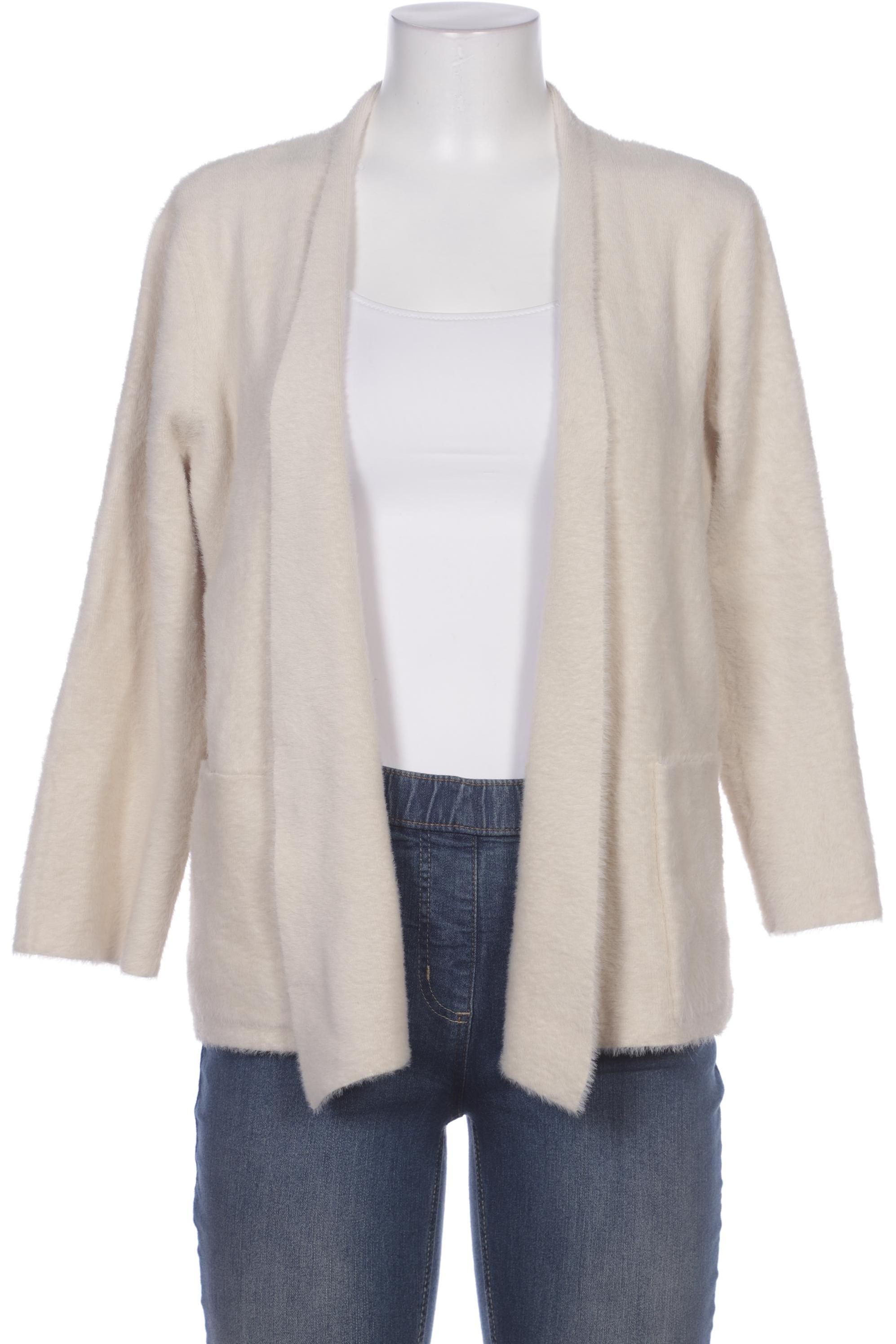 

Oui Damen Strickjacke, cremeweiß, Gr. 40