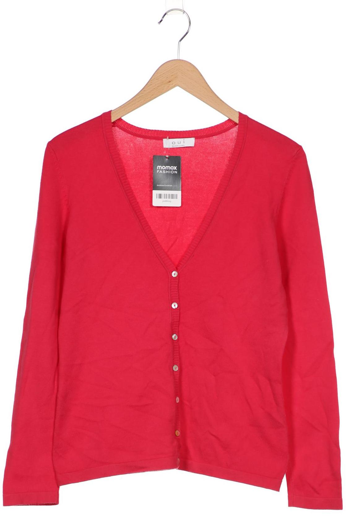 

Oui Damen Strickjacke, pink