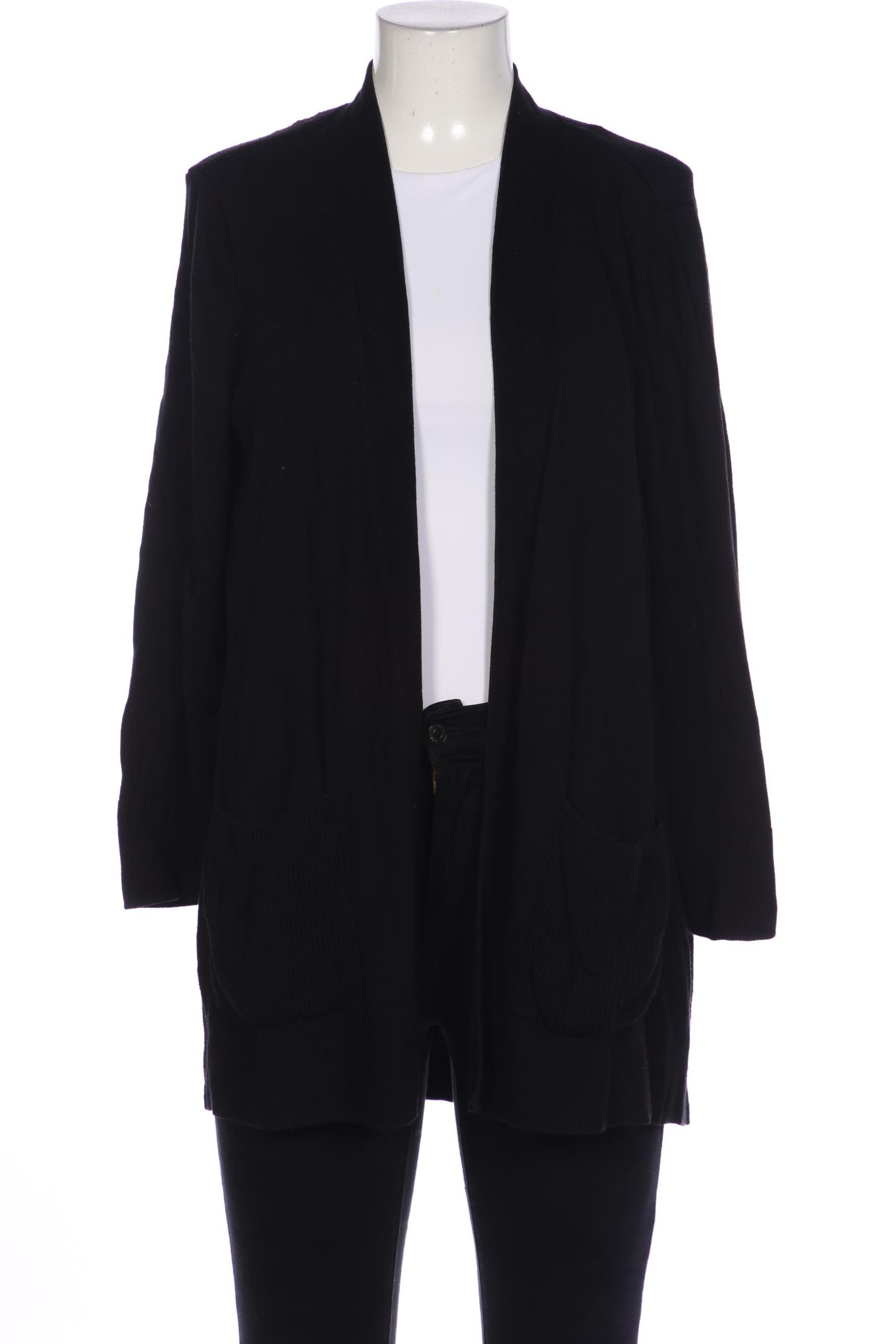 

Oui Damen Strickjacke, schwarz, Gr. 42