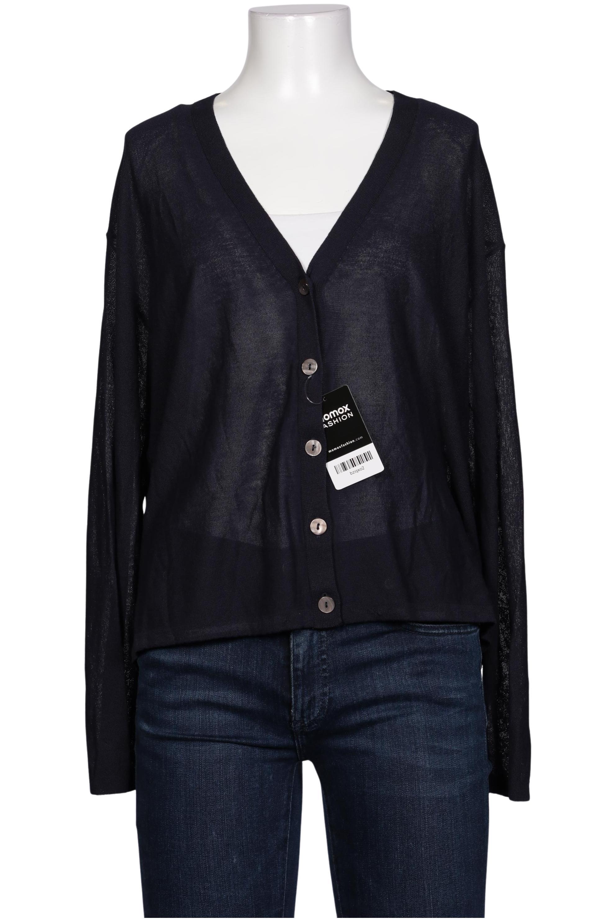 

Oui Damen Strickjacke, marineblau, Gr. 40