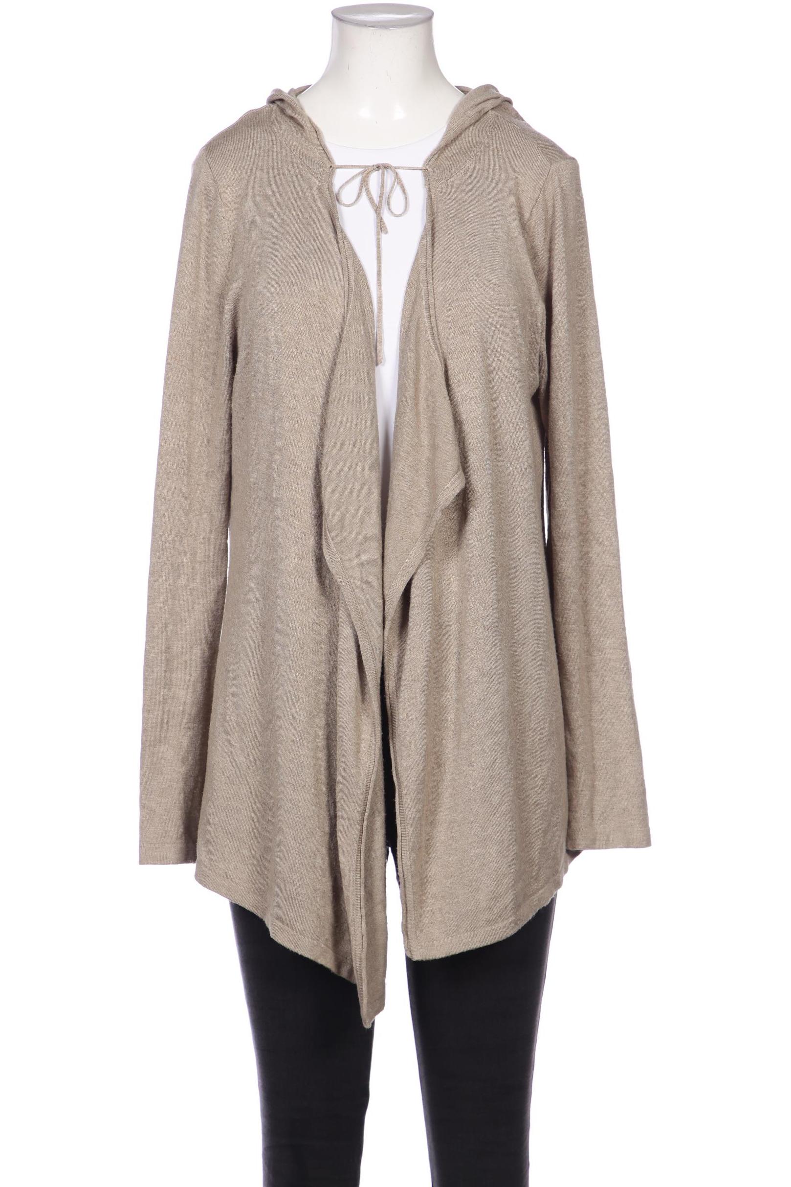 

Oui Damen Strickjacke, beige, Gr. 36