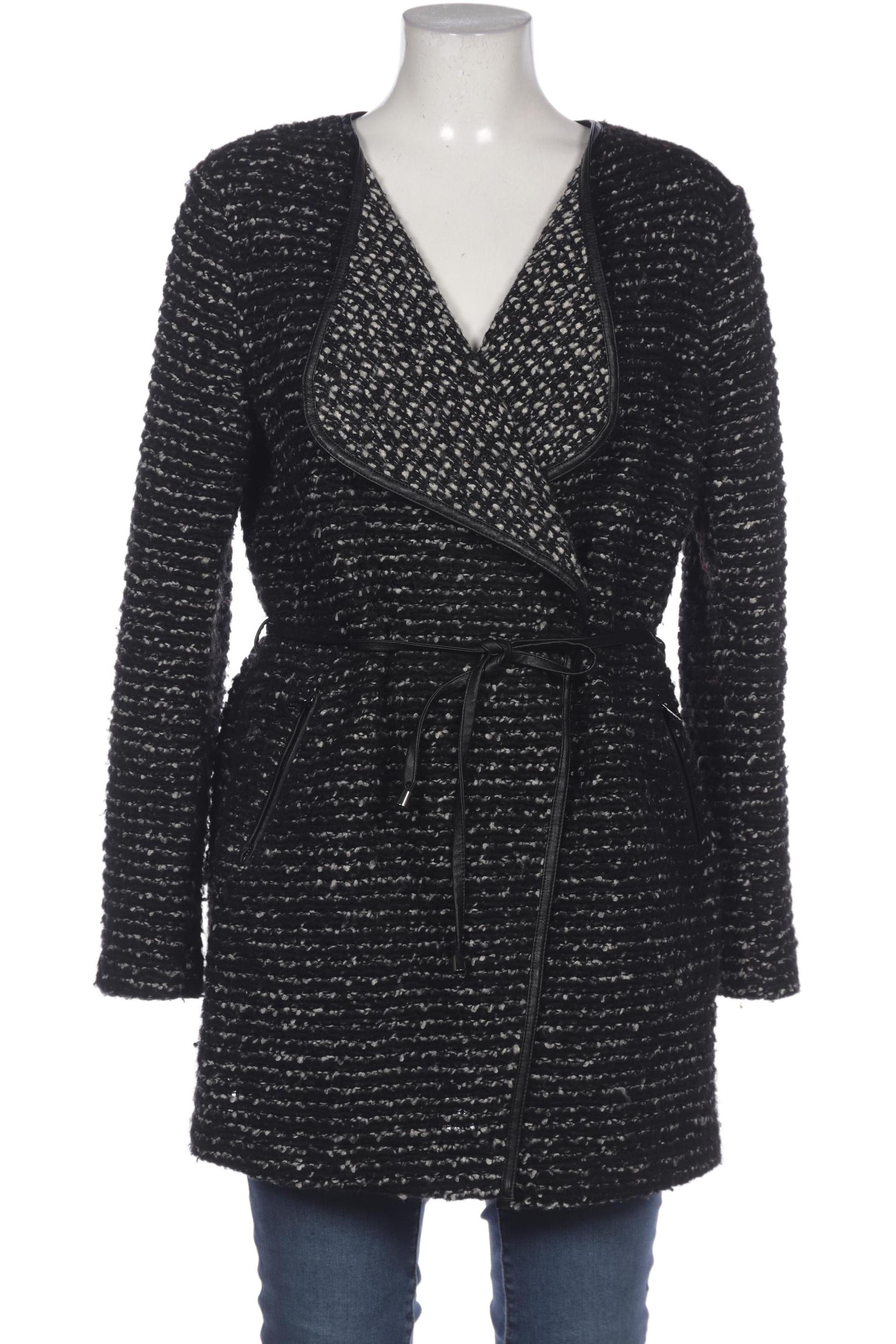 

Oui Damen Strickjacke, schwarz, Gr. 40