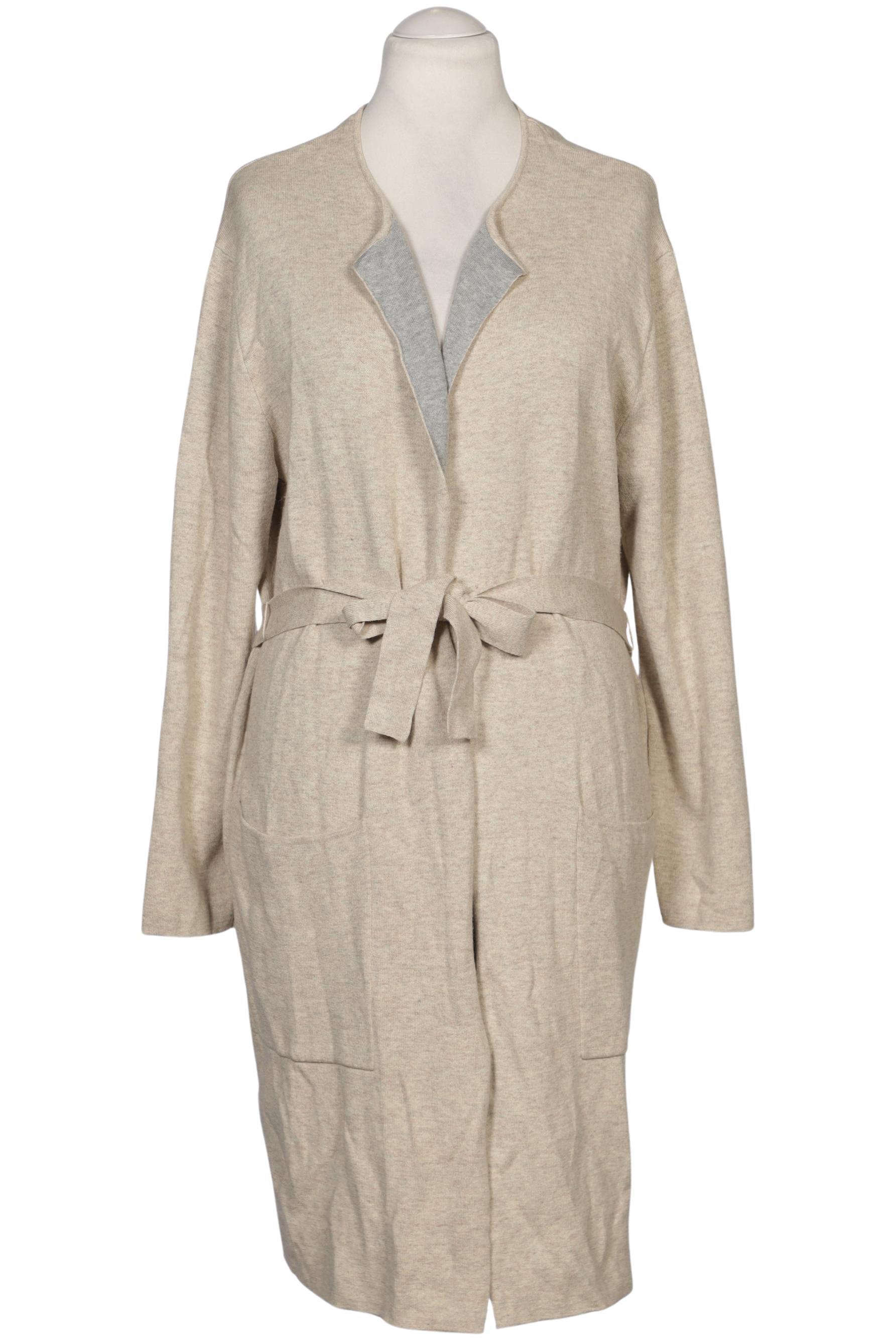 

Oui Damen Strickjacke, beige, Gr. 42