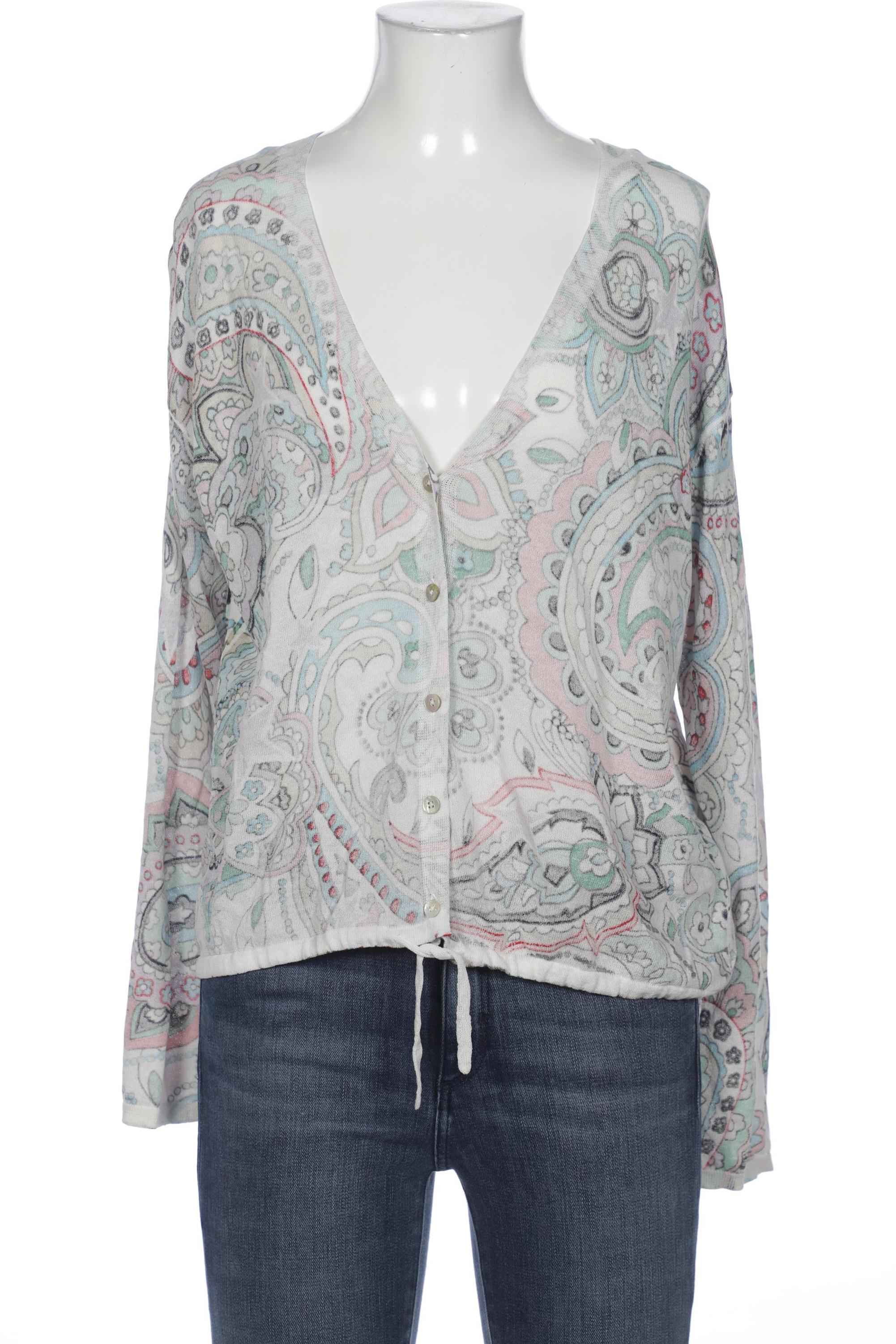 

Oui Damen Strickjacke, mehrfarbig, Gr. 40