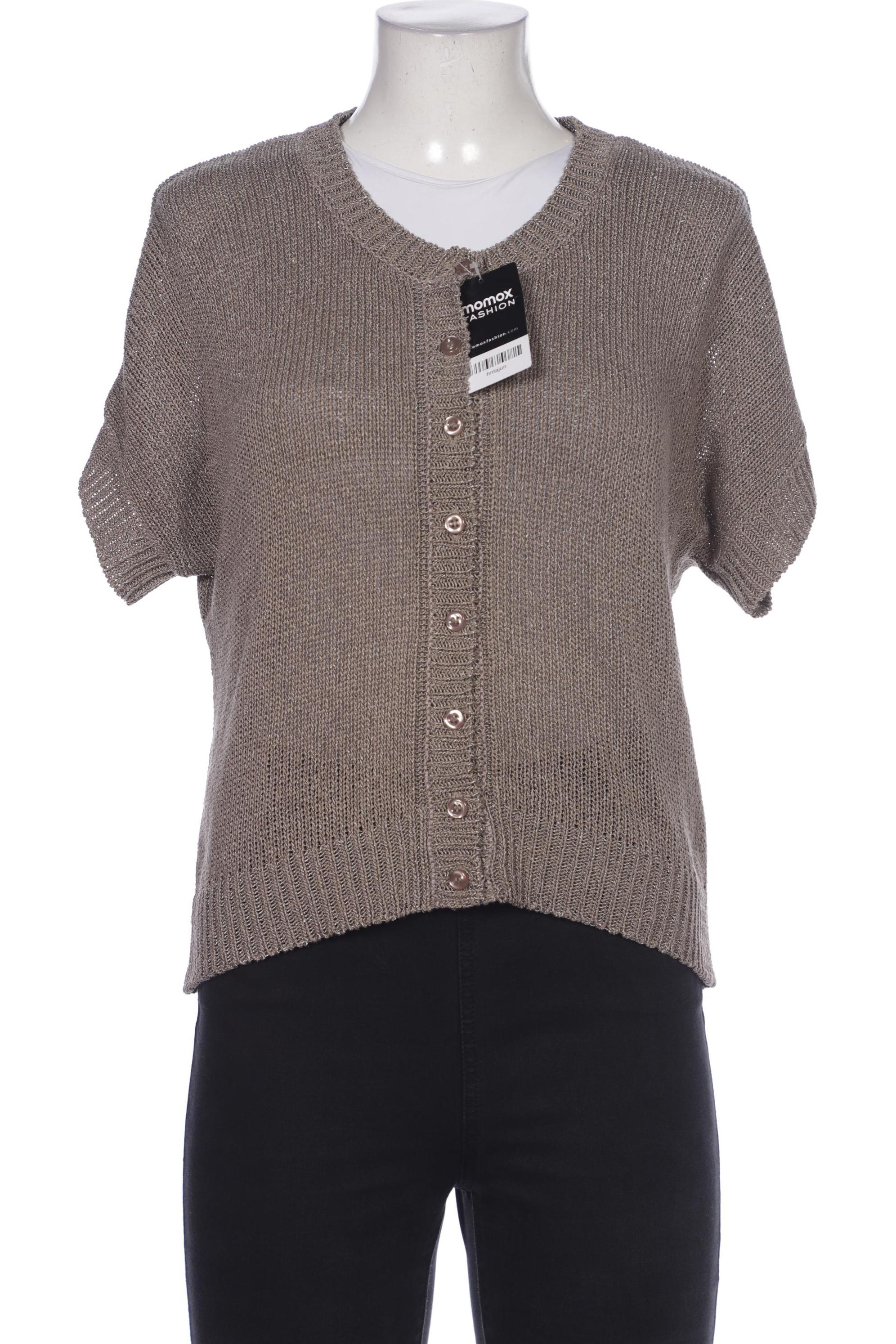 

Oui Damen Strickjacke, braun, Gr. 40