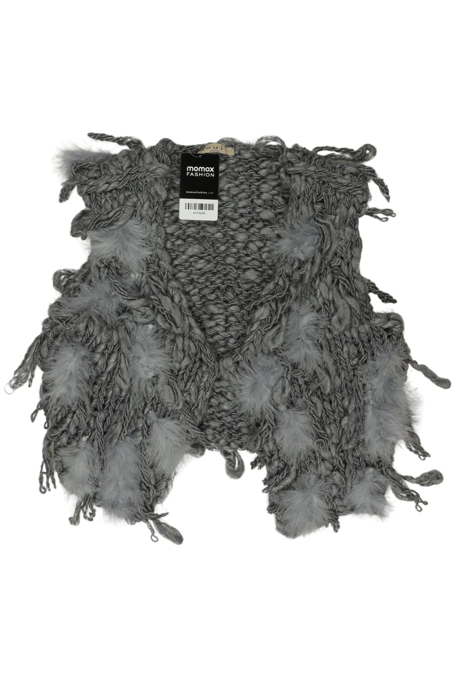 

Oui Damen Strickjacke, grau, Gr. 36