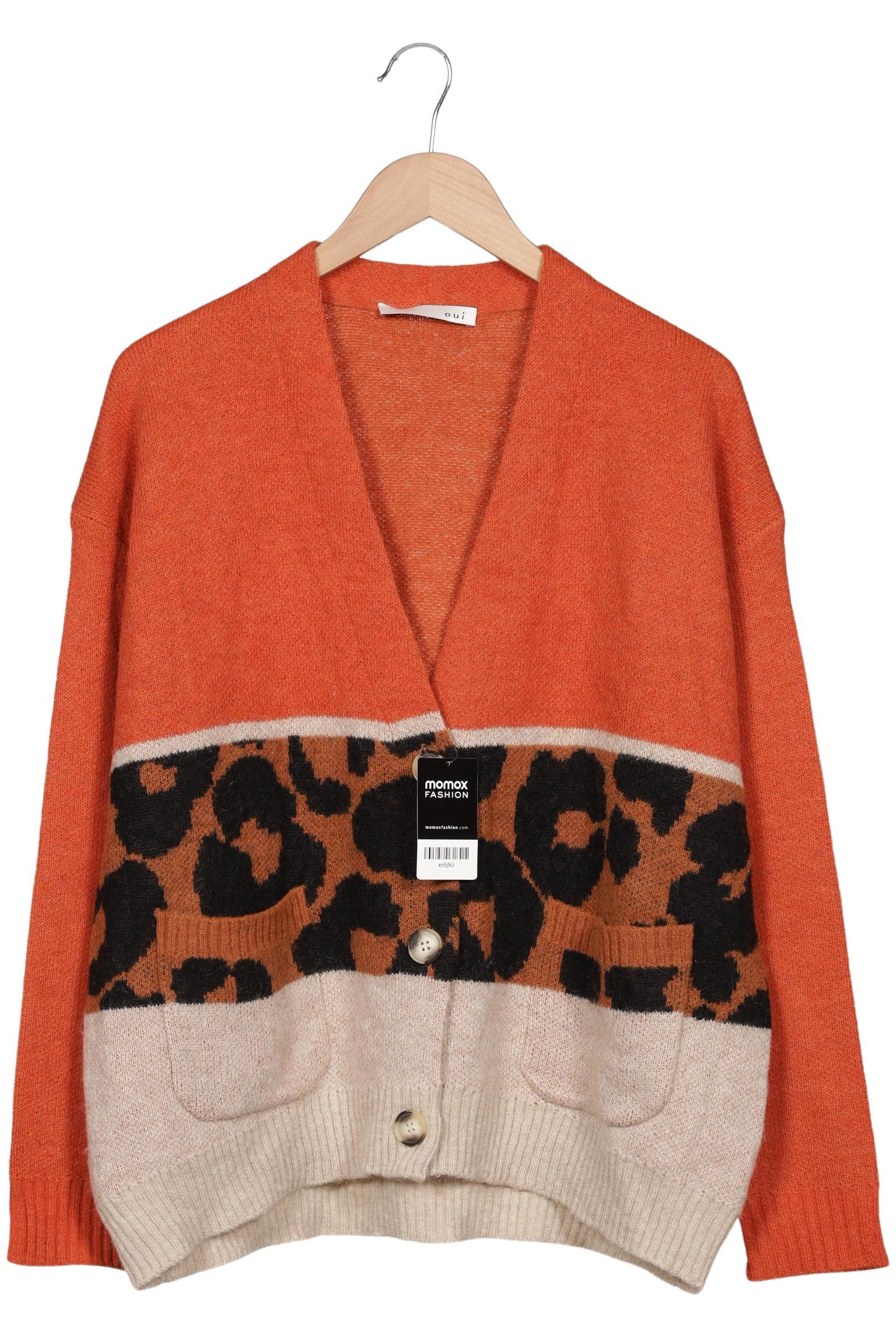 

Oui Damen Strickjacke, mehrfarbig, Gr. 40