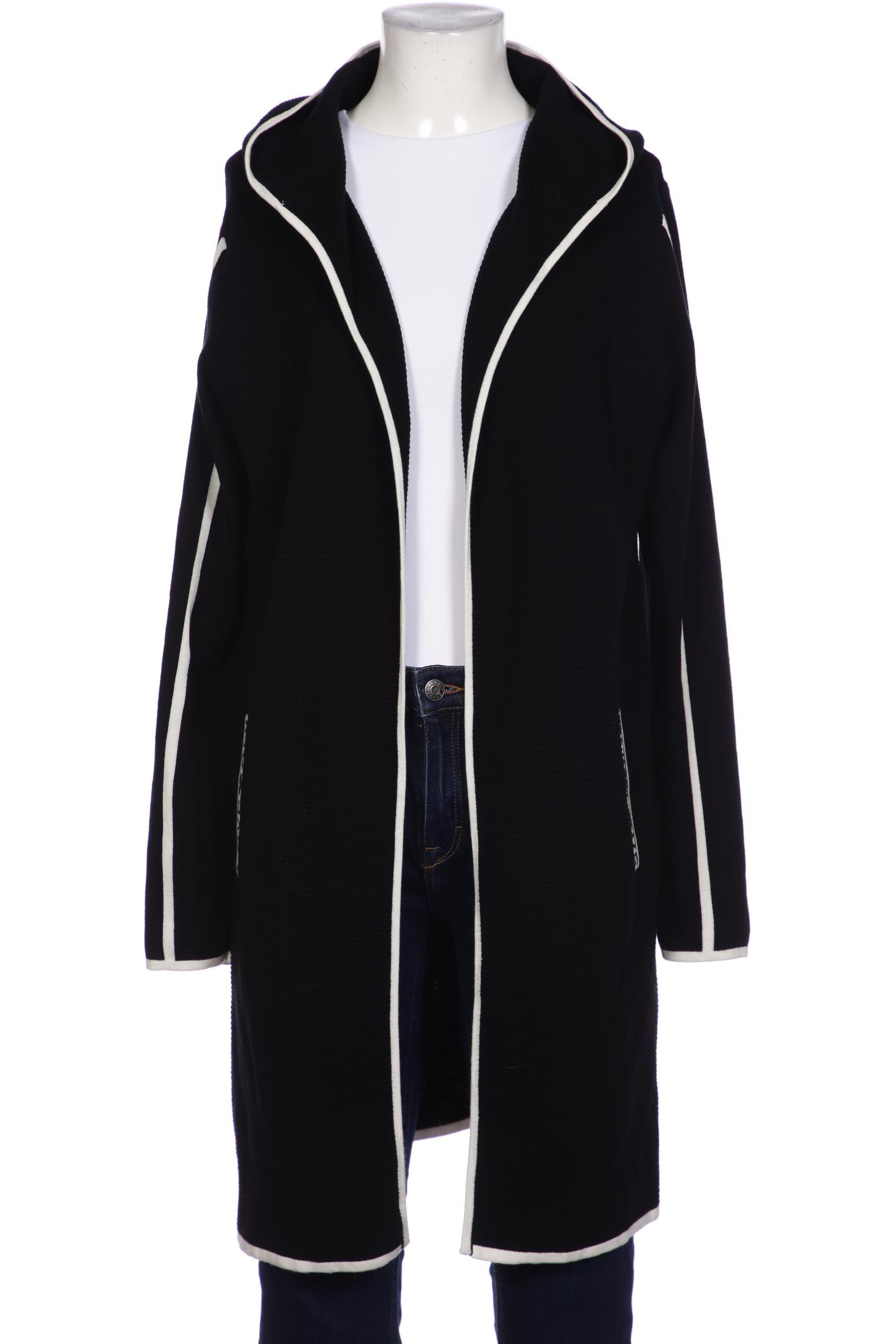 

Oui Damen Strickjacke, schwarz, Gr. 36