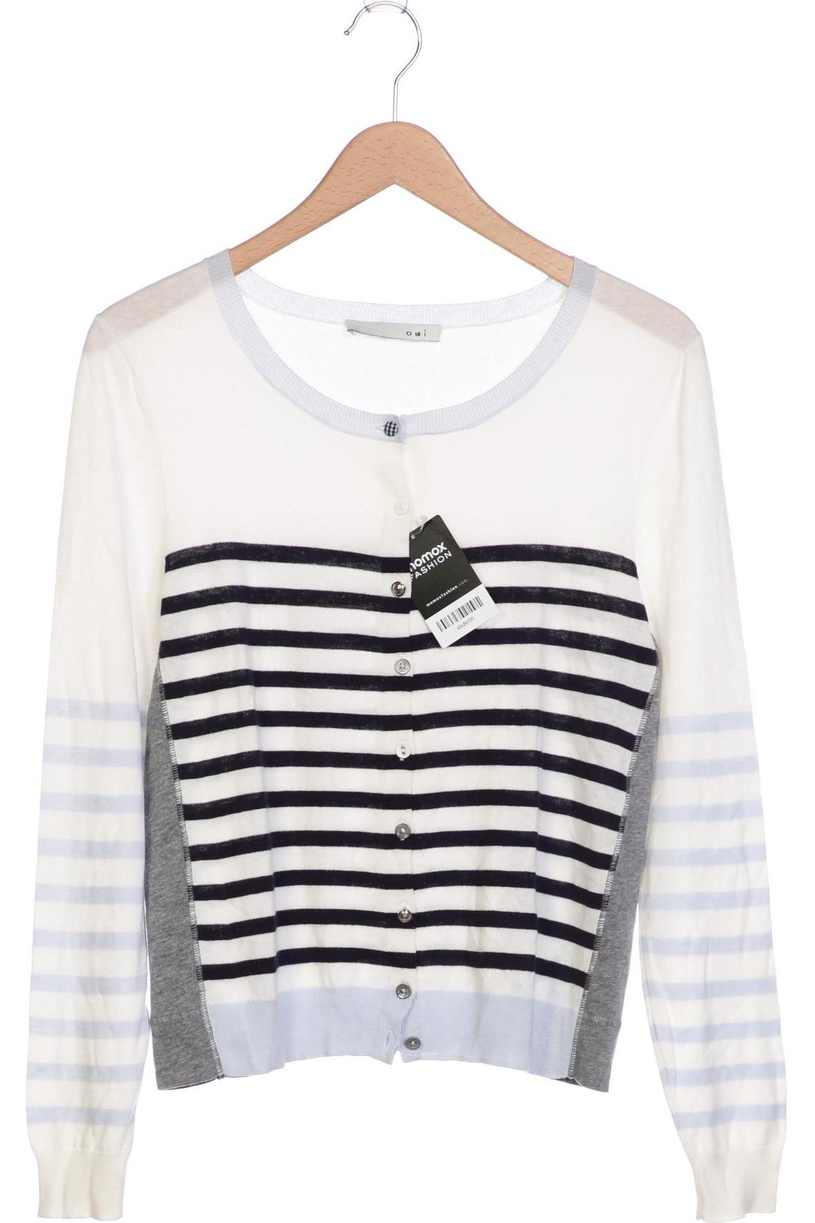 

Oui Damen Strickjacke, weiß