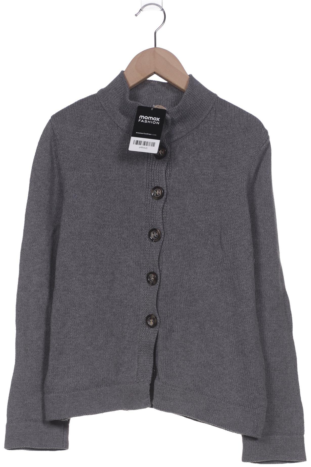 

Oui Damen Strickjacke, grau, Gr. 36
