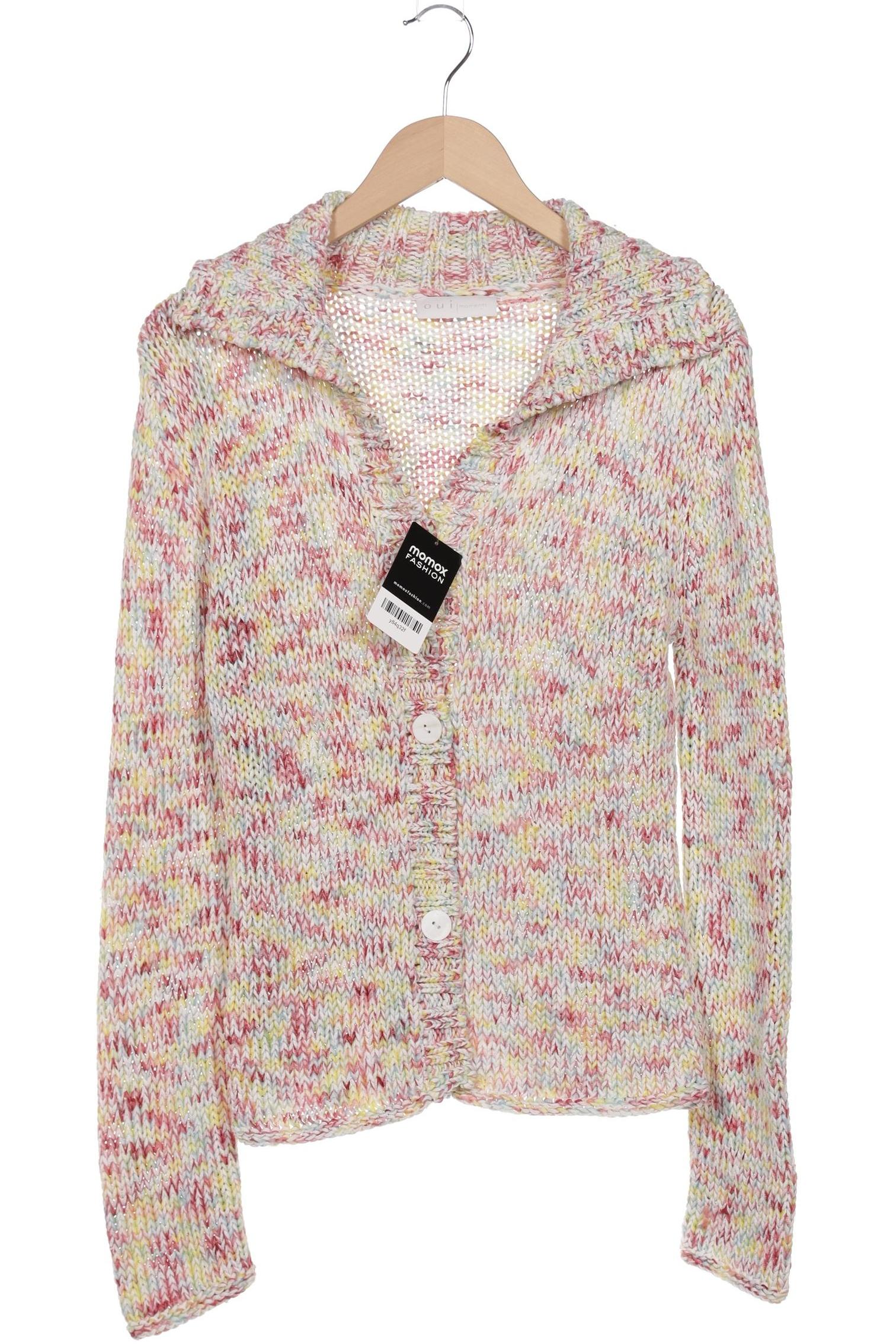 

Oui Damen Strickjacke, mehrfarbig, Gr. 38