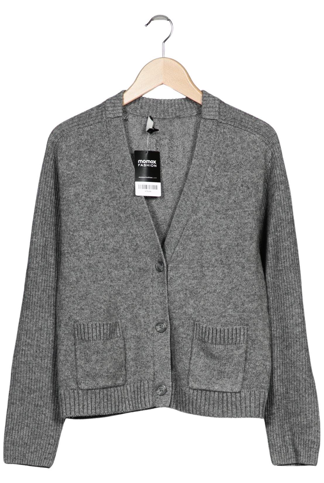 

Oui Damen Strickjacke, grau, Gr. 38