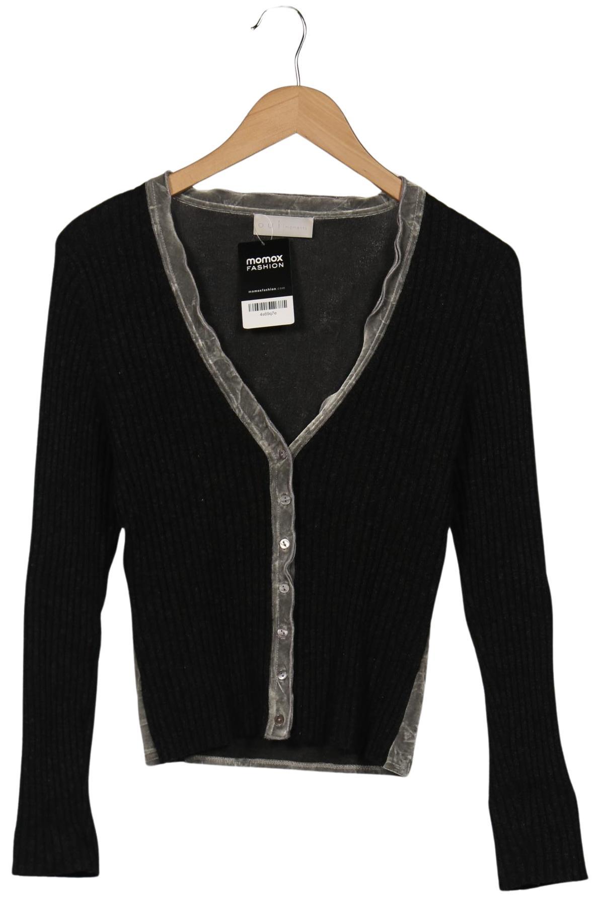 

Oui Damen Strickjacke, grau, Gr. 38