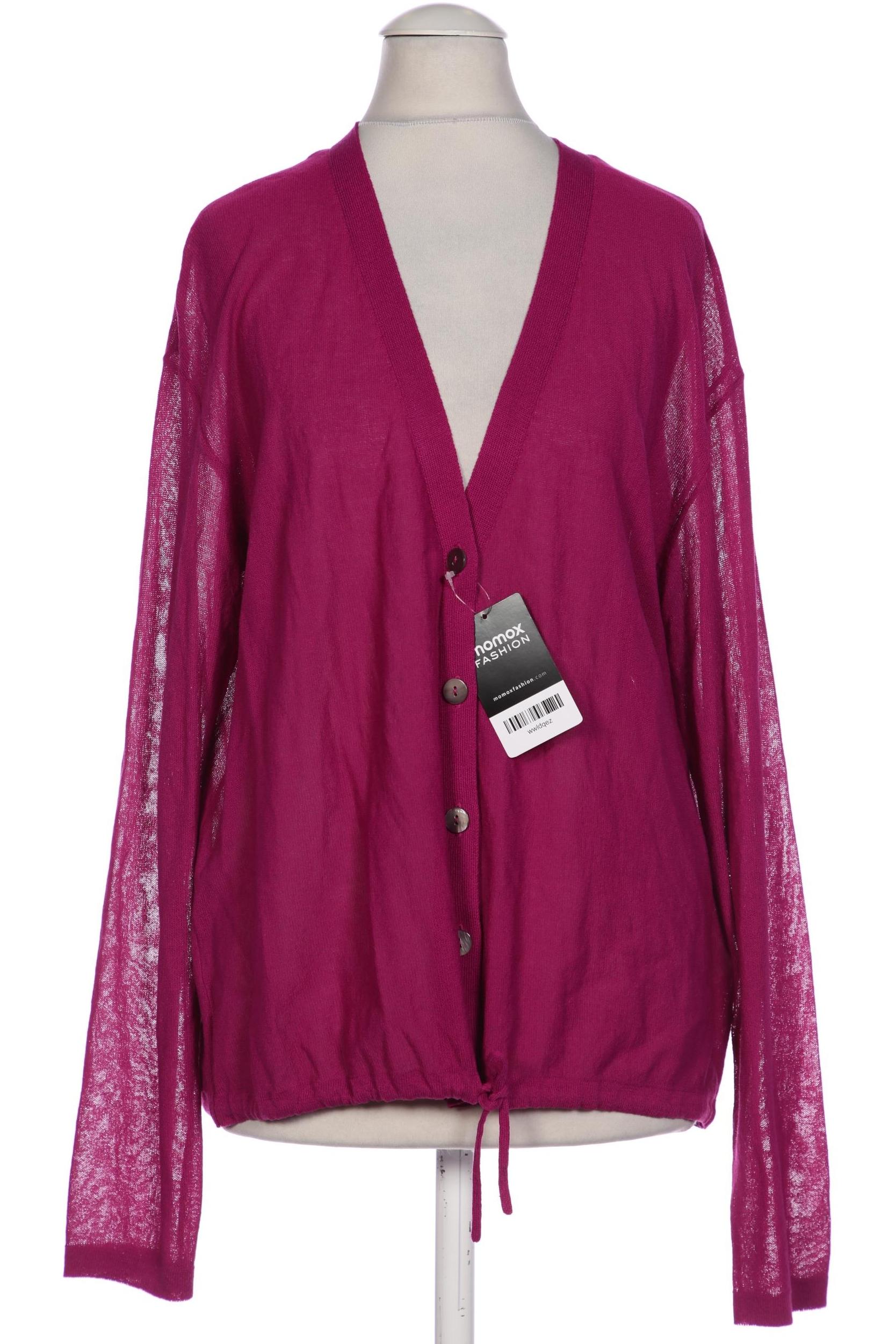 

Oui Damen Strickjacke, pink, Gr. 36