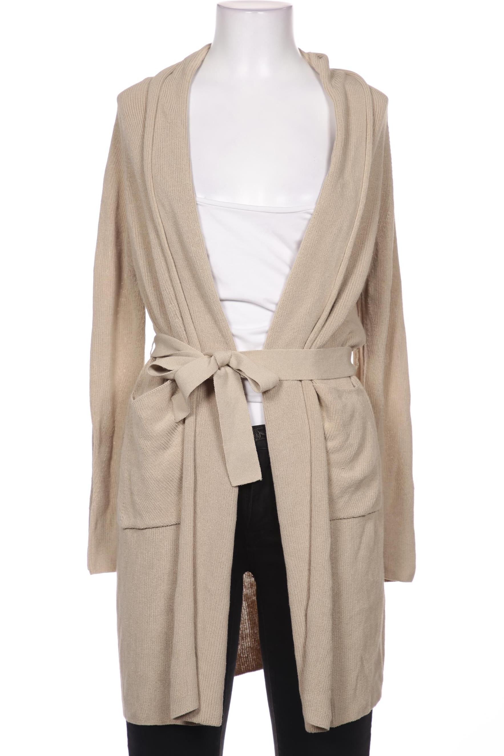 

Oui Damen Strickjacke, beige, Gr. 34