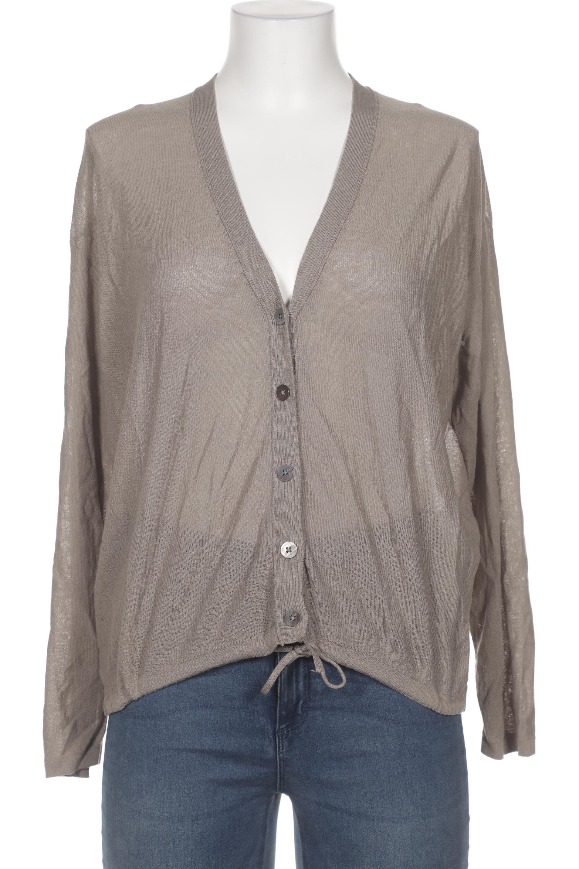 

Oui Damen Strickjacke, grau, Gr. 38
