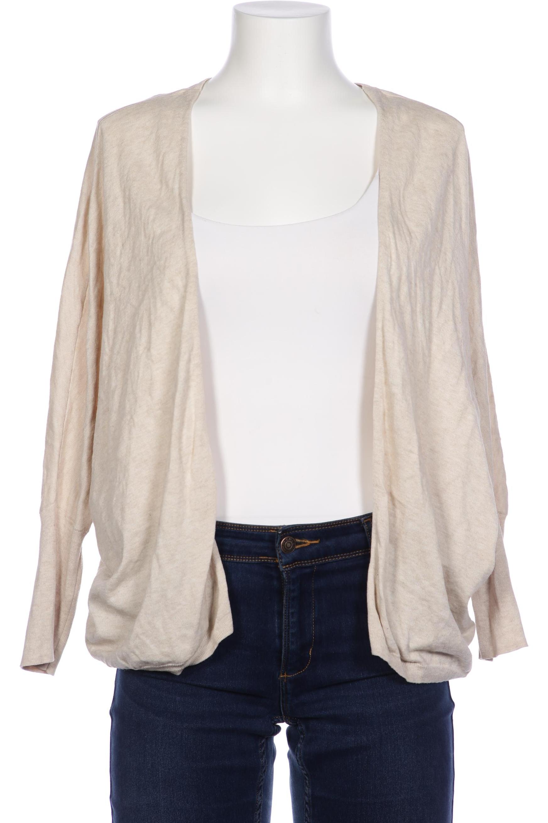 

Oui Damen Strickjacke, cremeweiß, Gr. 40