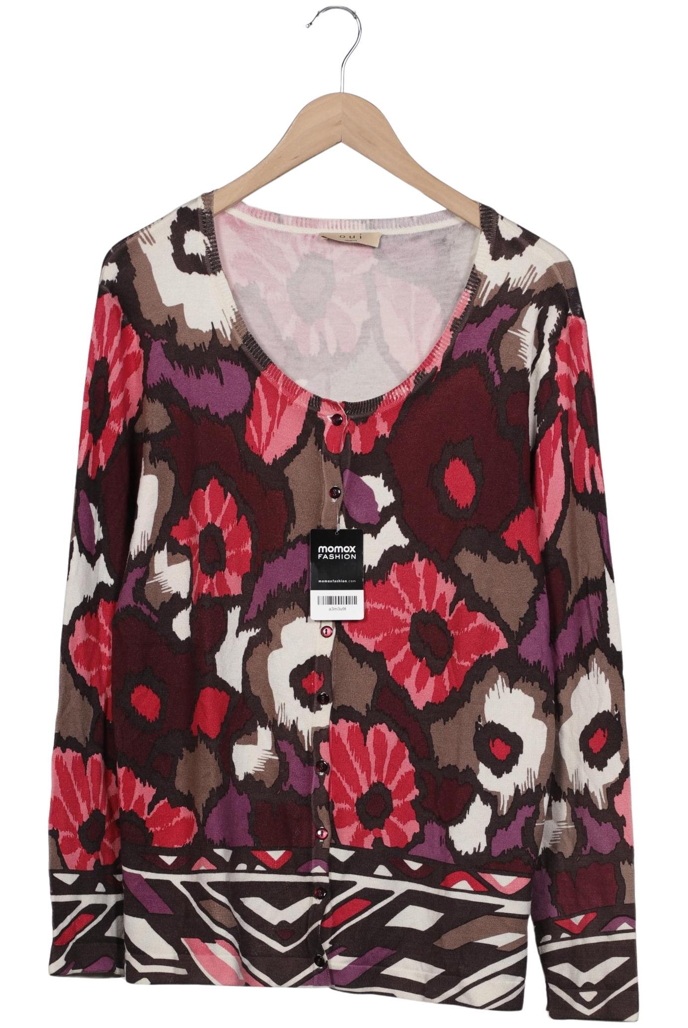 

Oui Damen Strickjacke, mehrfarbig, Gr. 44