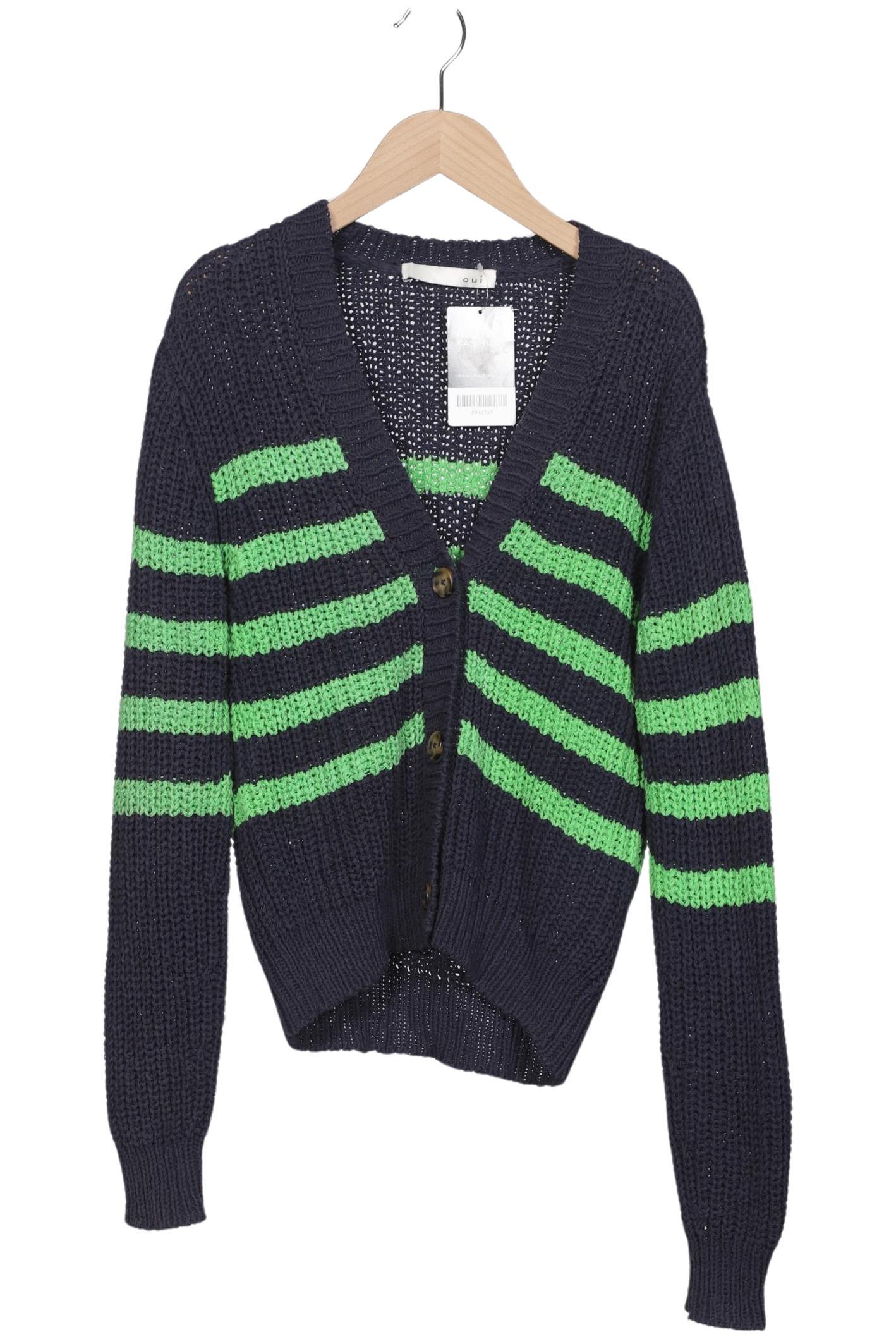 

Oui Damen Strickjacke, mehrfarbig, Gr. 34