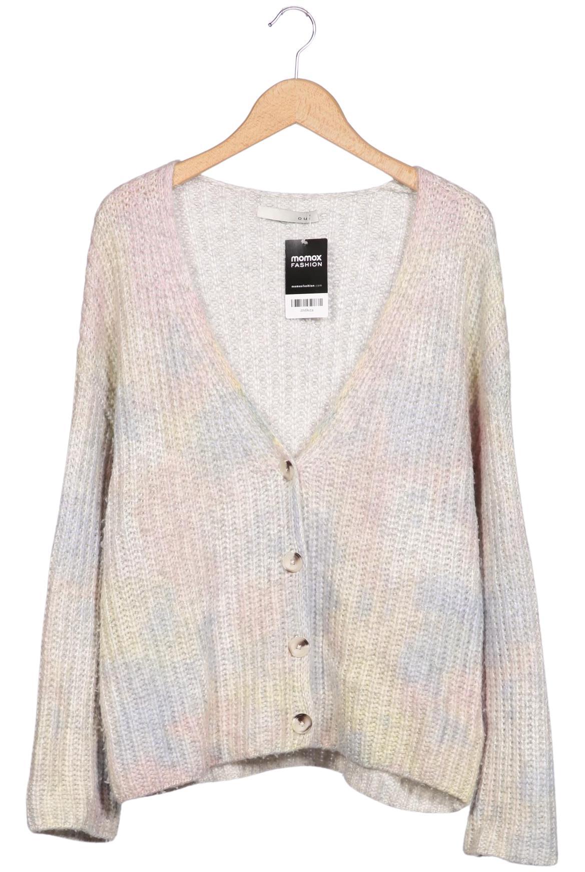 

Oui Damen Strickjacke, mehrfarbig, Gr. 40