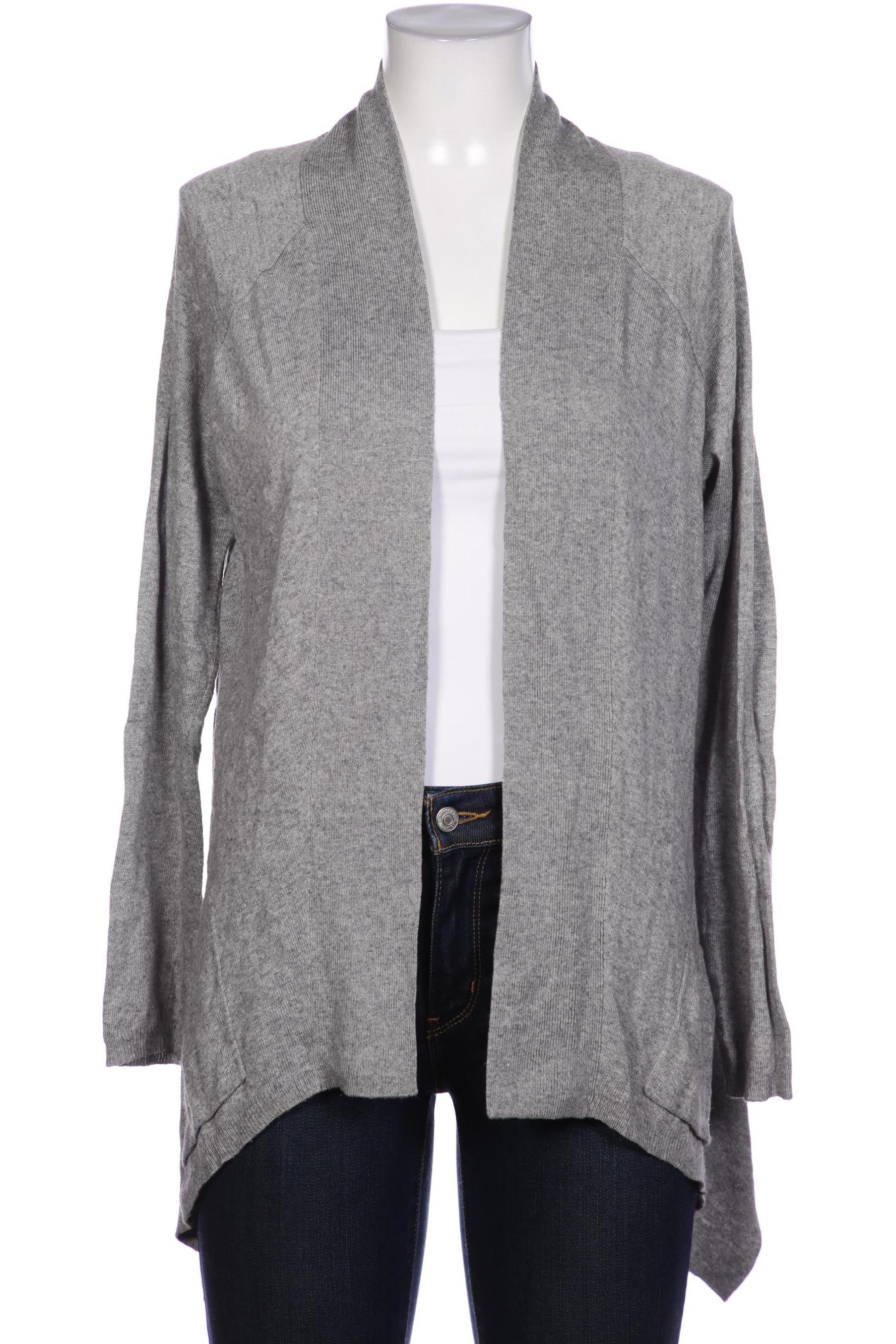 

Oui Damen Strickjacke, grau, Gr. 38