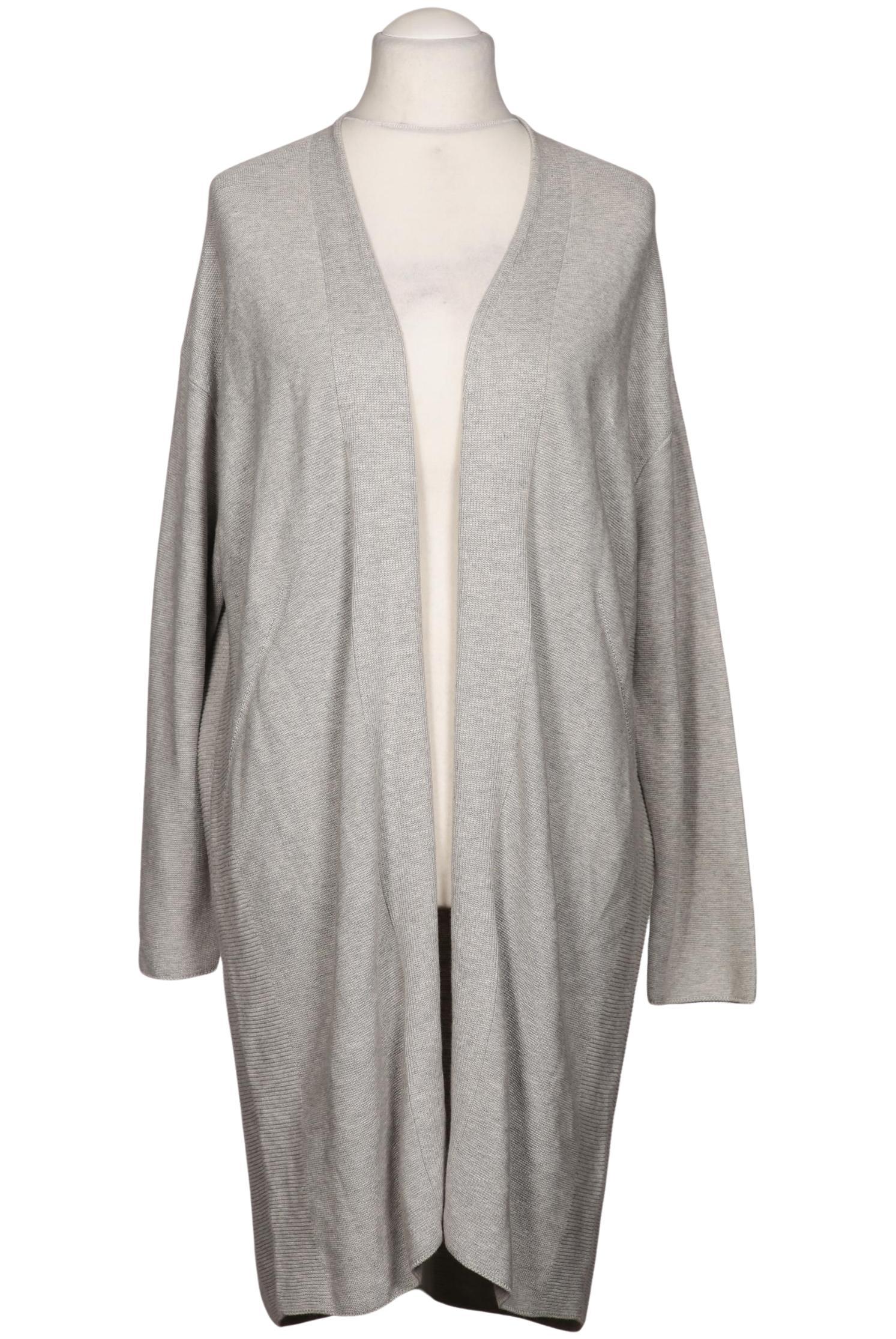 

Oui Damen Strickjacke, grau, Gr. 42