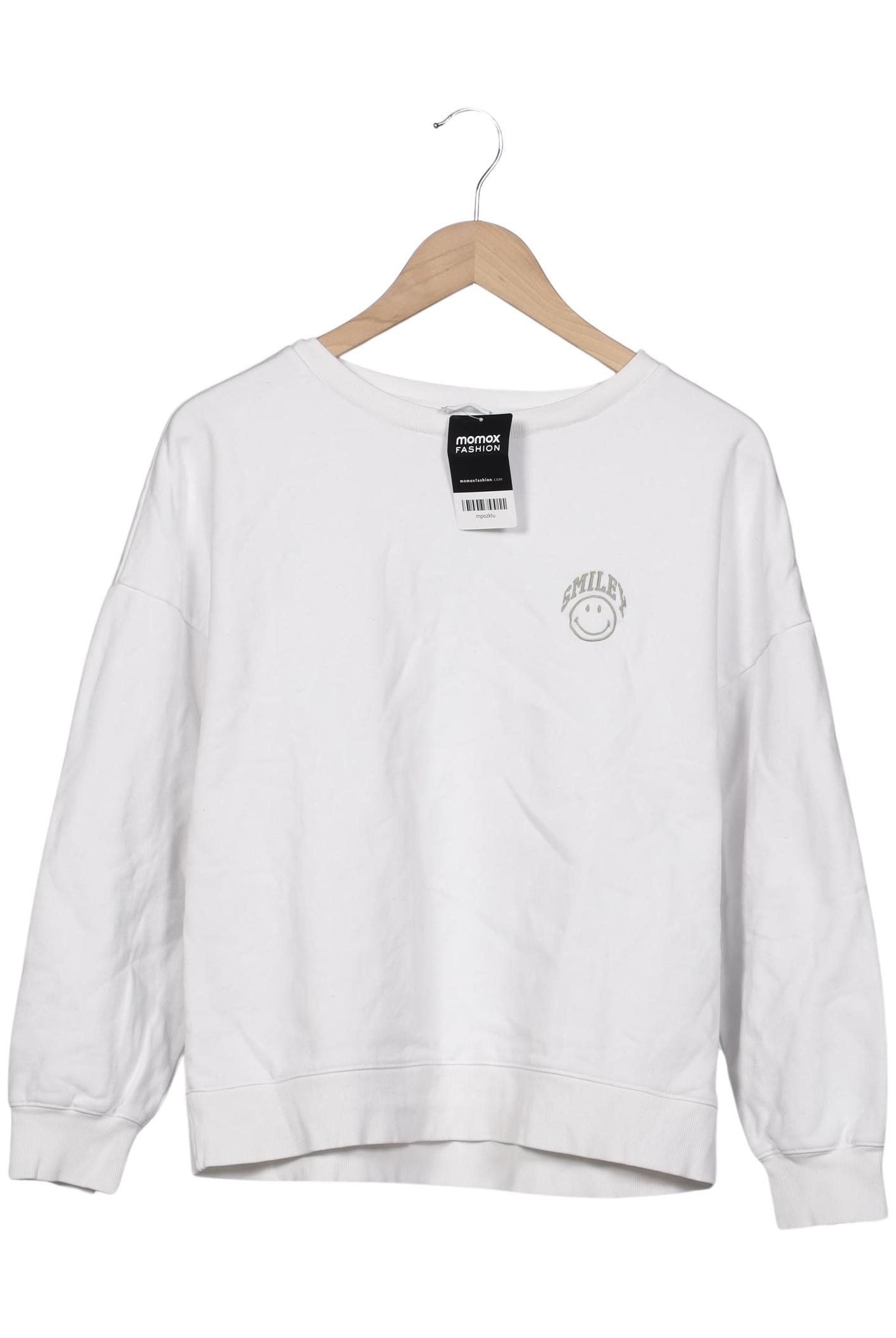 

Oui Damen Sweatshirt, weiß, Gr. 38