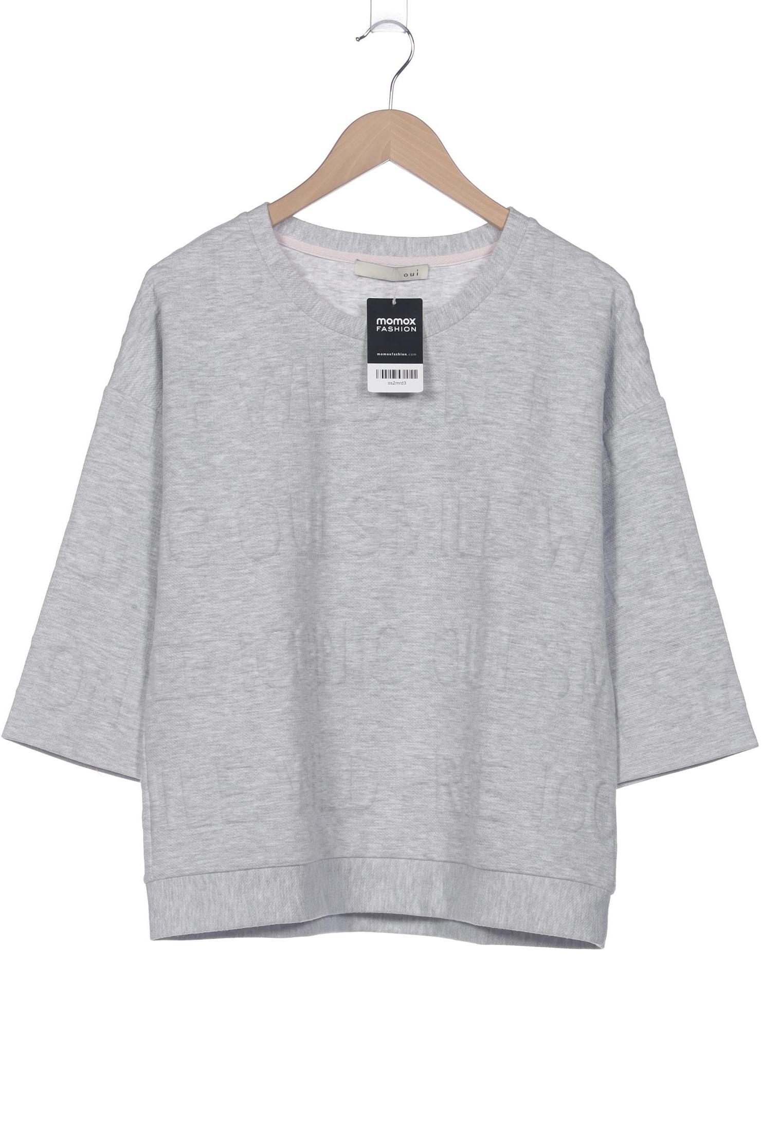 

Oui Damen Sweatshirt, grau, Gr. 40